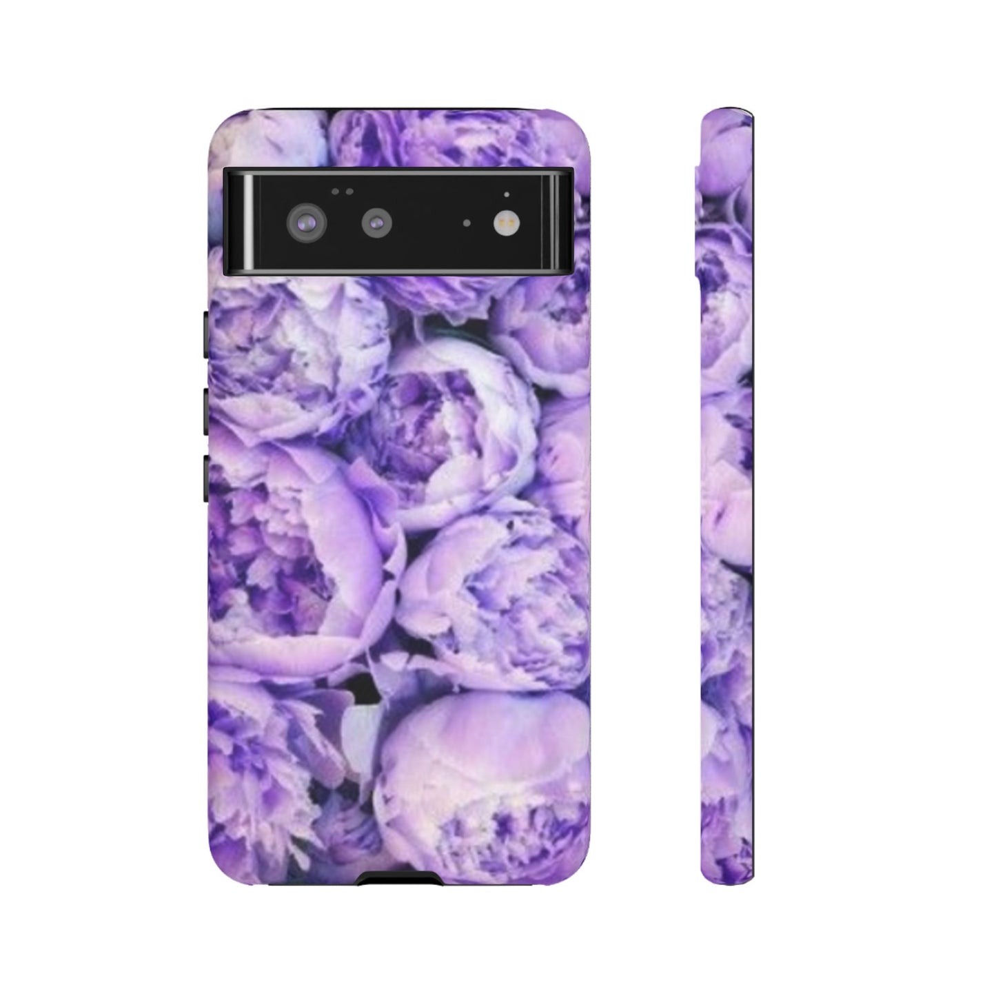 Purple Peony Tough Phone Case