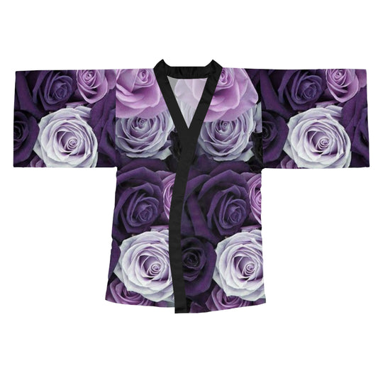 Purple Roses Kimono