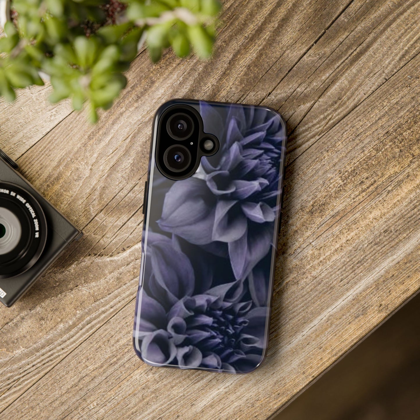 Blue Dahlia Phone Tough Case