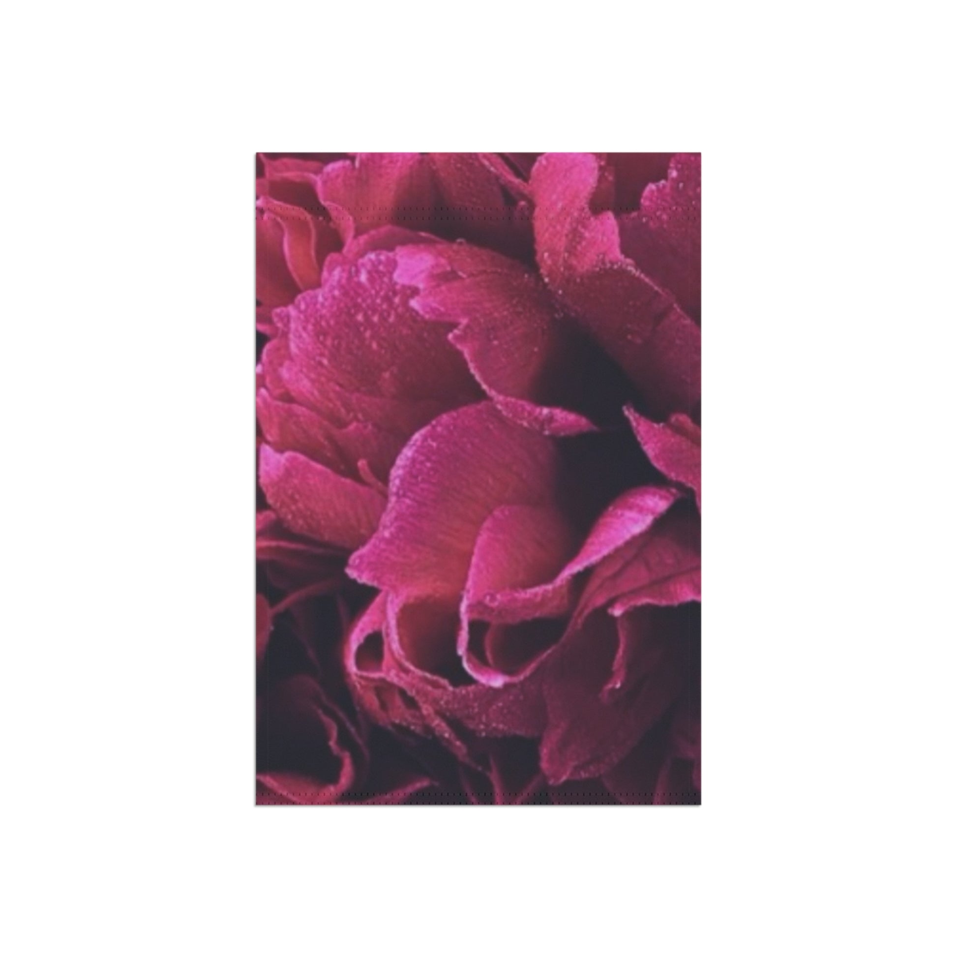 Magenta Floral Garden and House Banner – Bright & Cheerful Yard Flag
