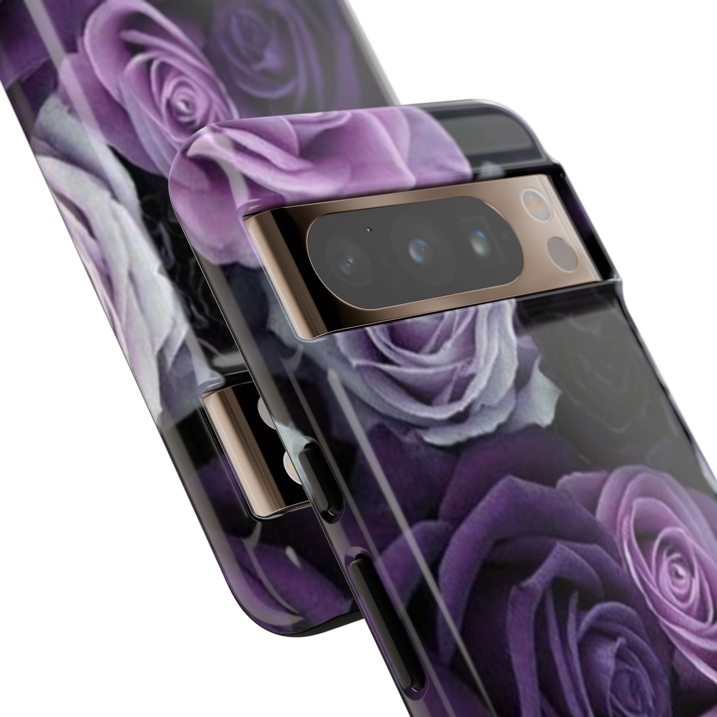 Purple Roses Tough Phone Case