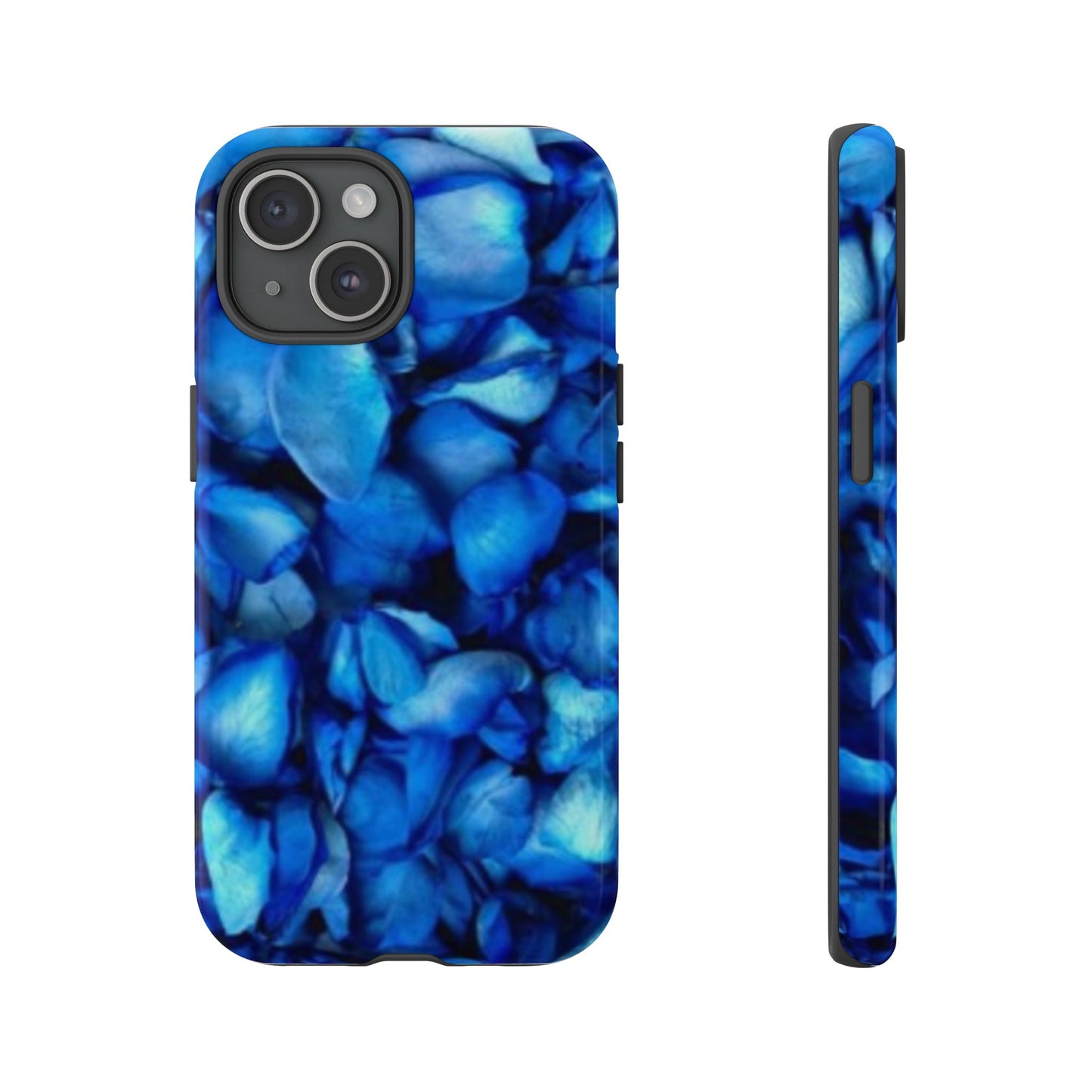 Blue Petals Tough Phone Case