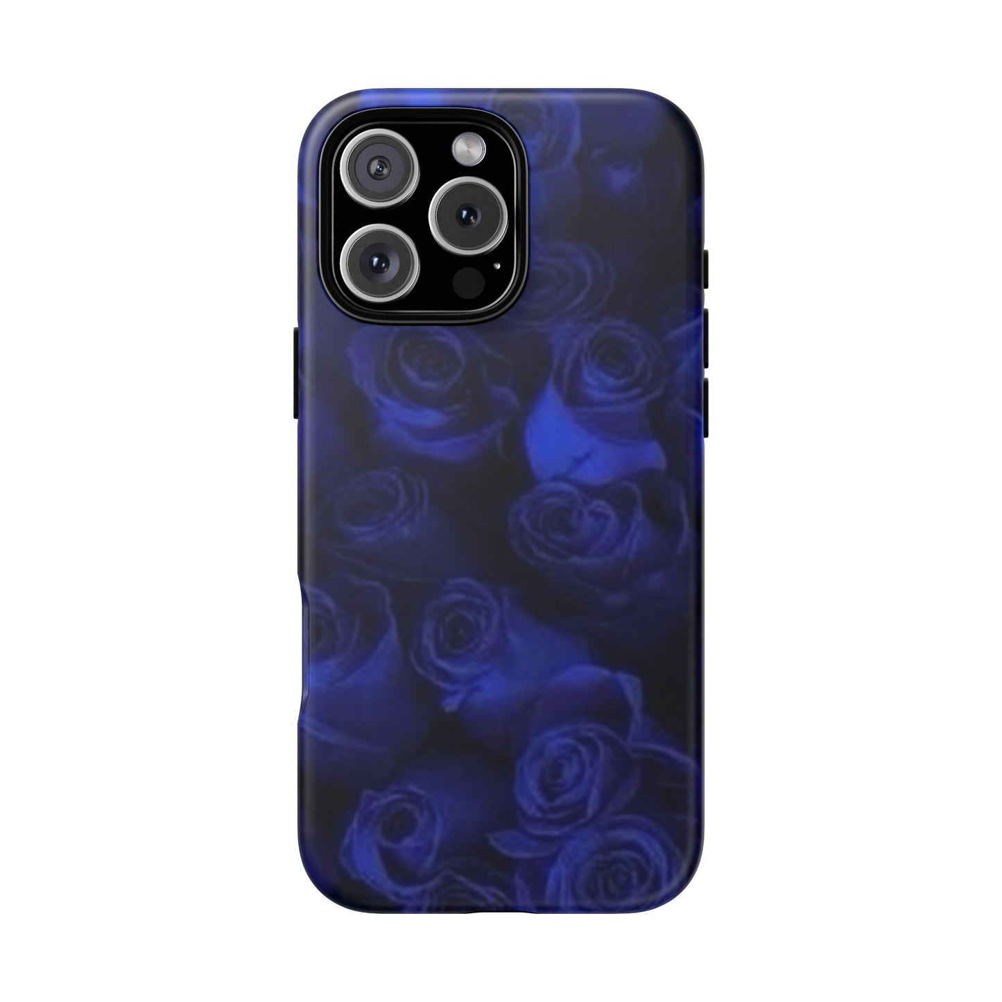 Dark Blue Roses Tough Phone Case