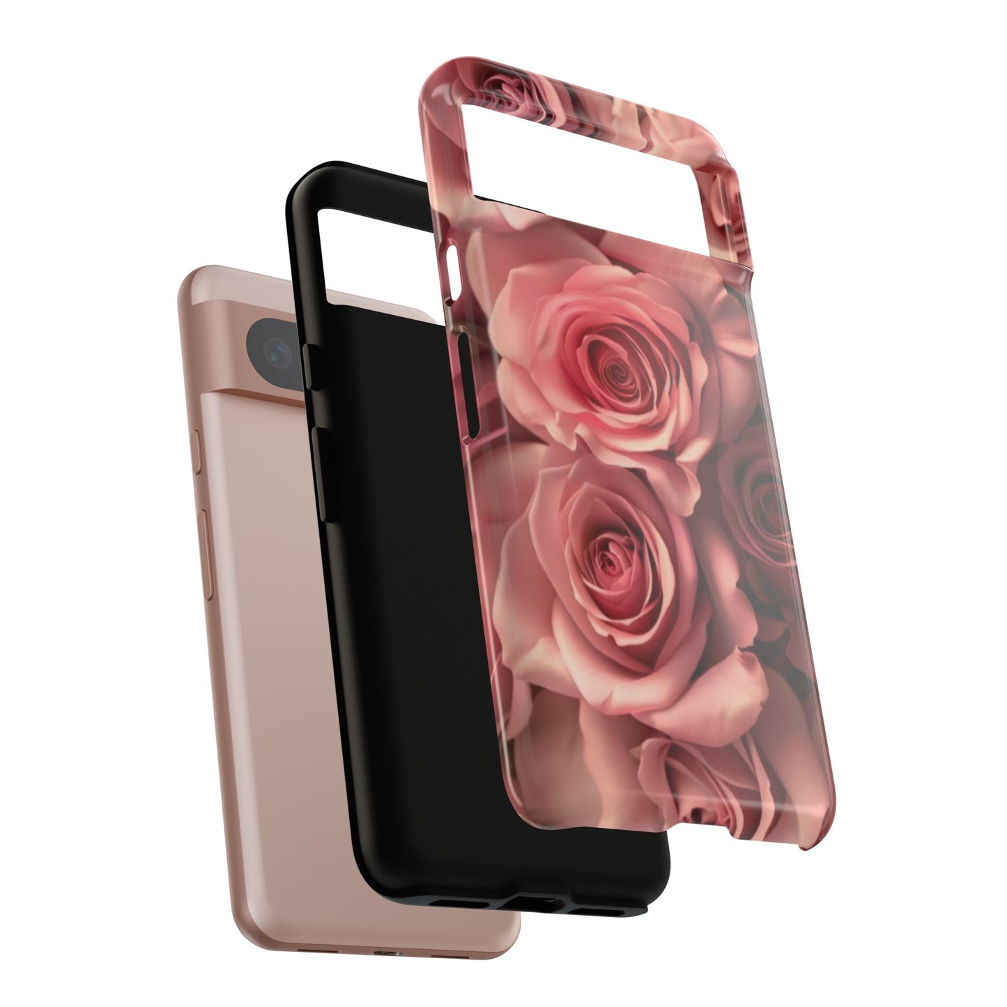 Pink Roses Tough Phone Case