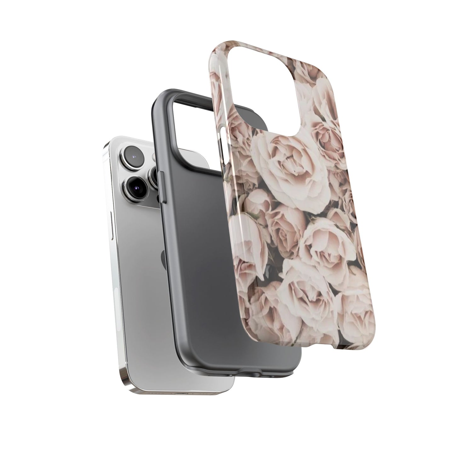 Light Pink Roses Tough Phone Case