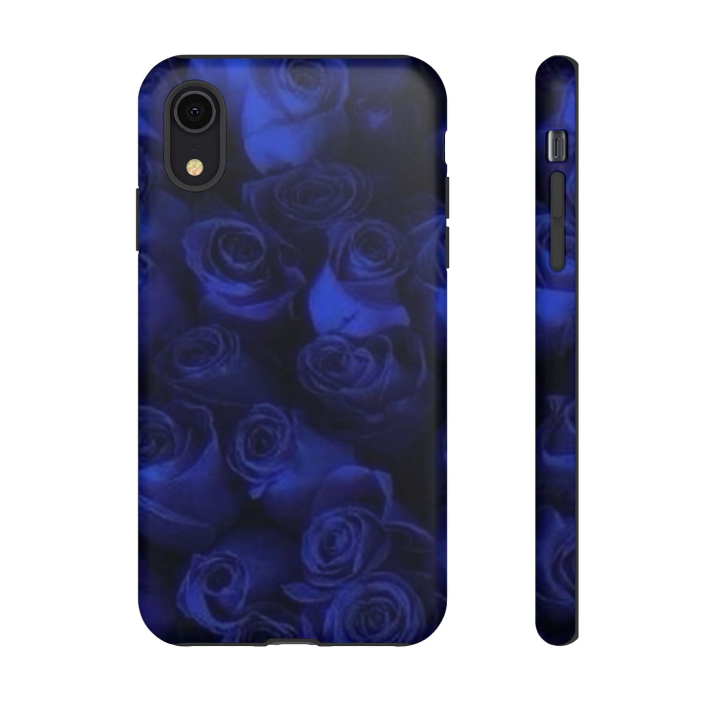 Dark Blue Roses Tough Phone Case