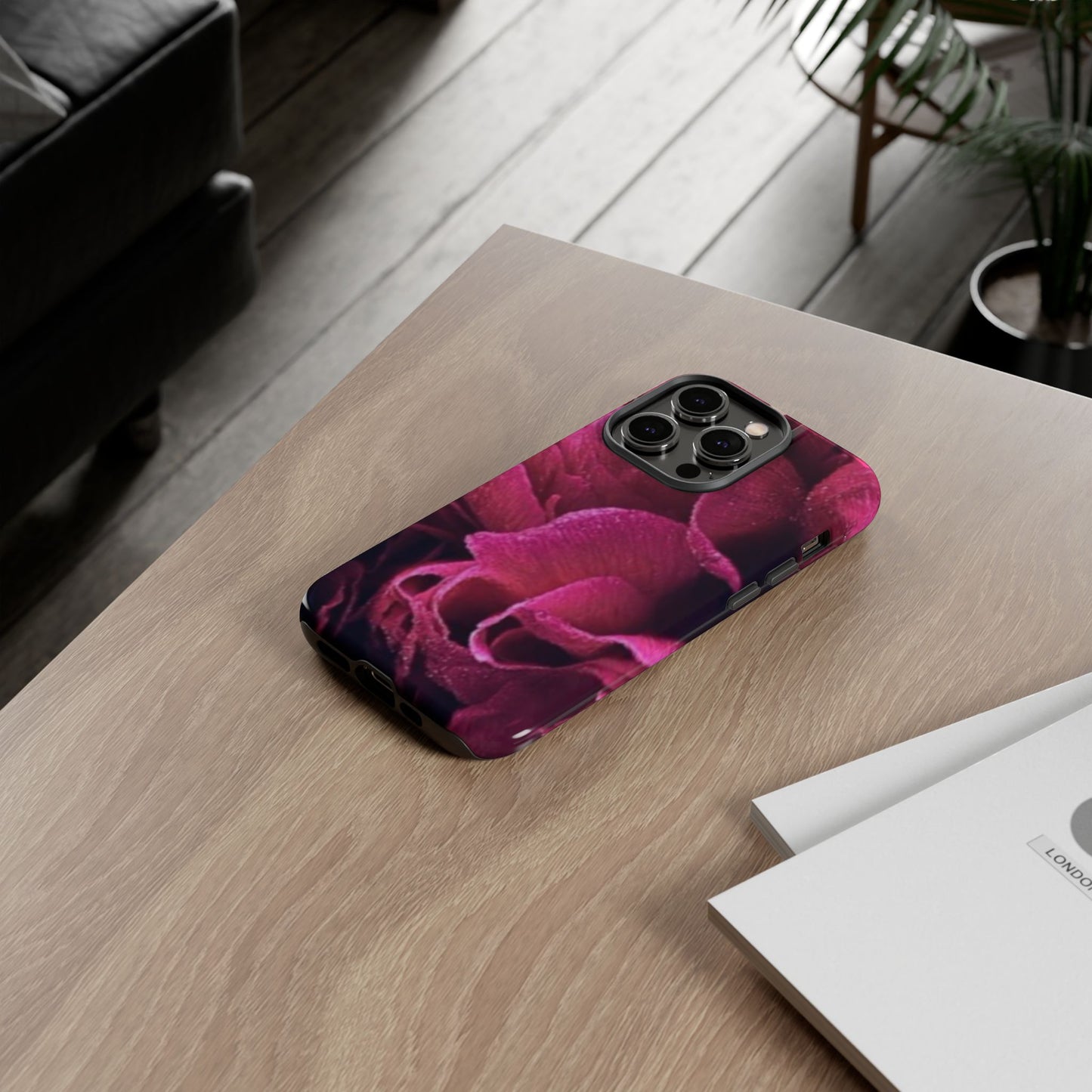 Magenta Tough Phone Case