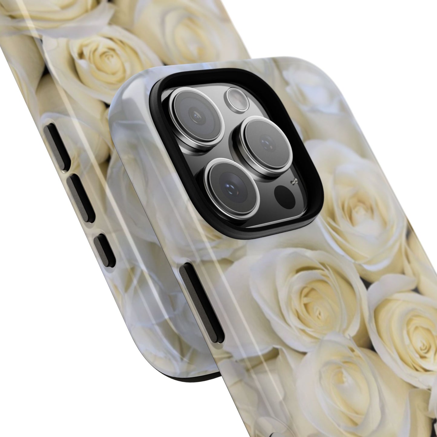 White Roses Tough Phone Case