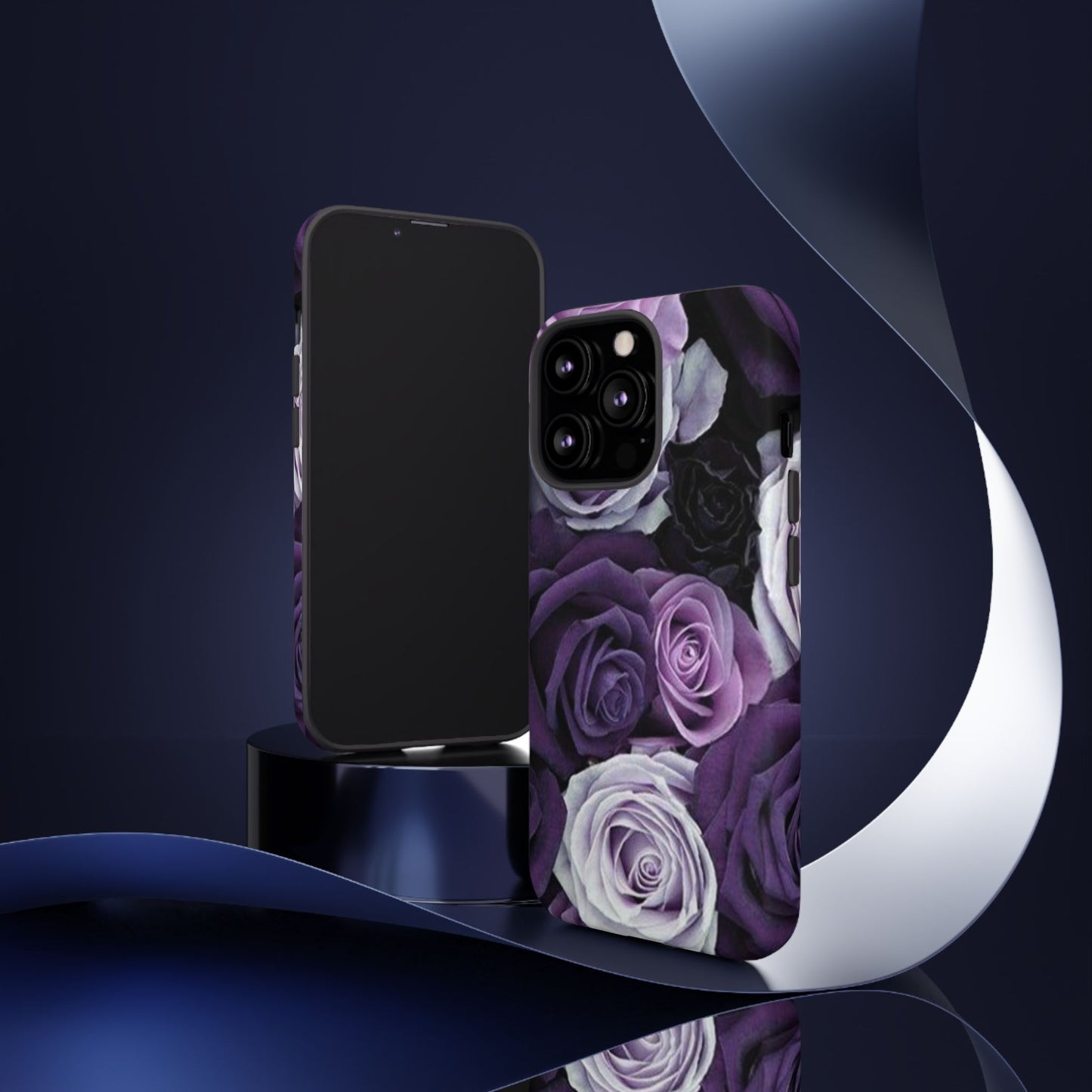 Purple Roses Tough Phone Case