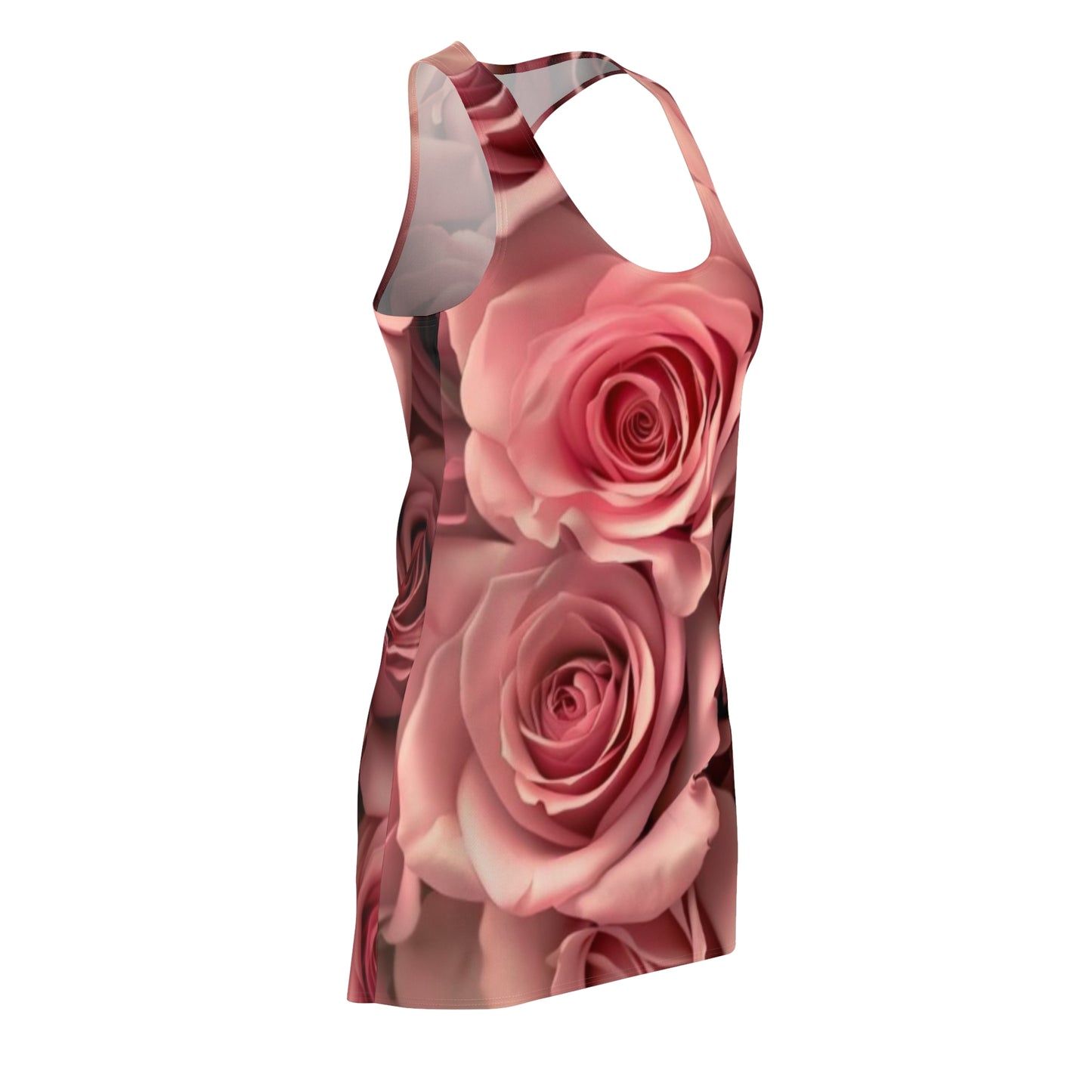 Pink Roses Racerback Dress