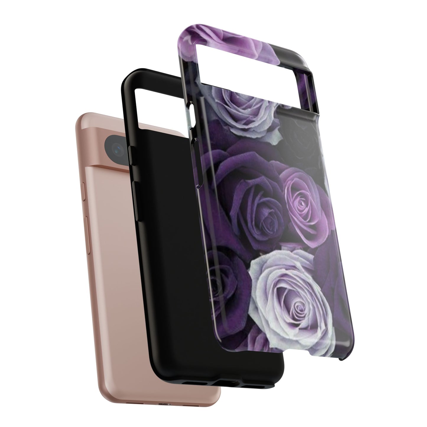 Purple Roses Tough Phone Case