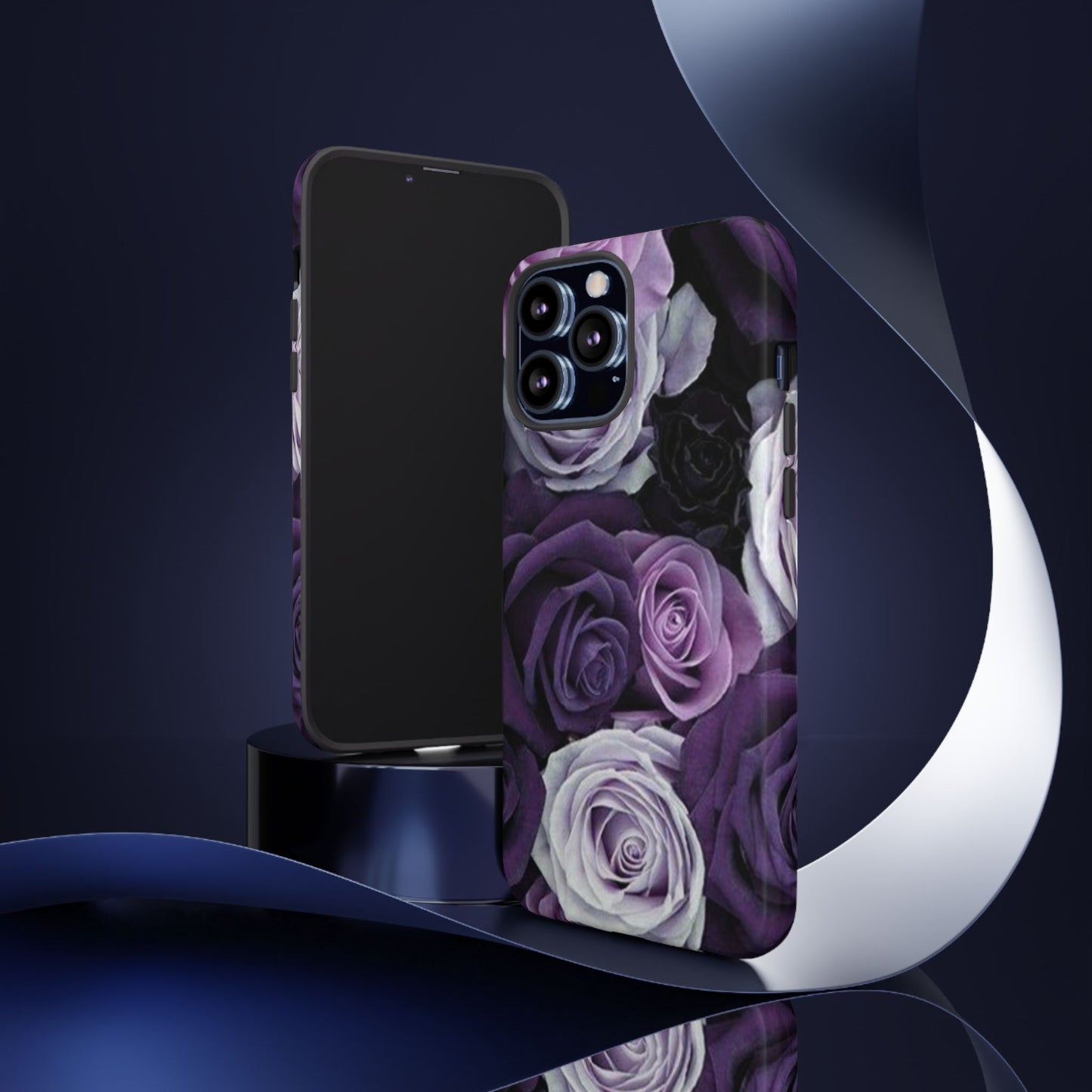 Purple Roses Tough Phone Case