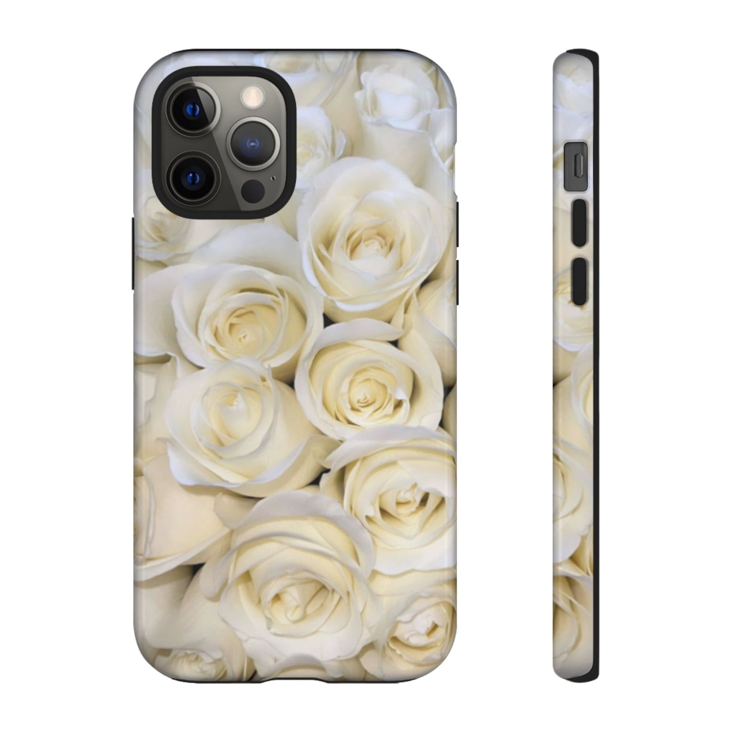 White Roses Tough Phone Case