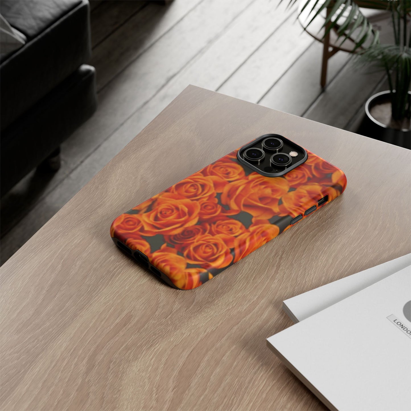 Orange Roses Phone Tough Case