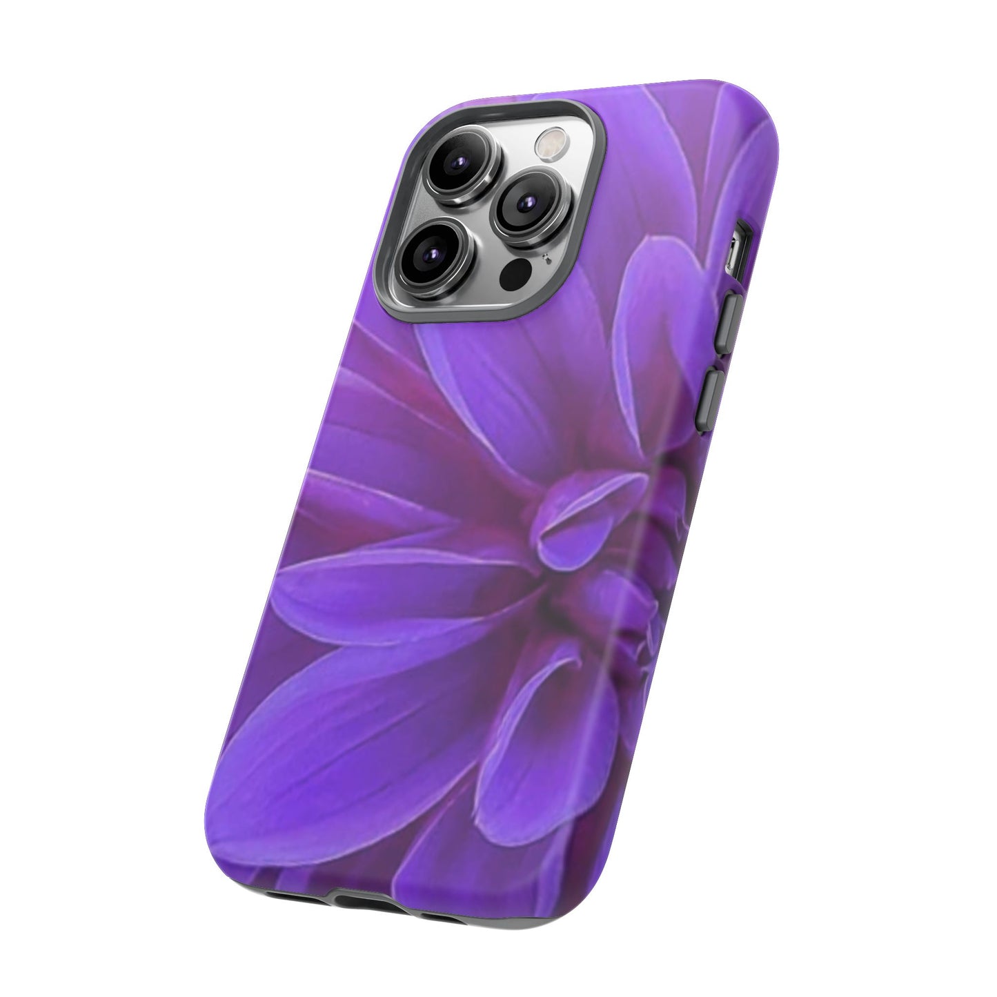 Purple Dahlia Tough Phone Case