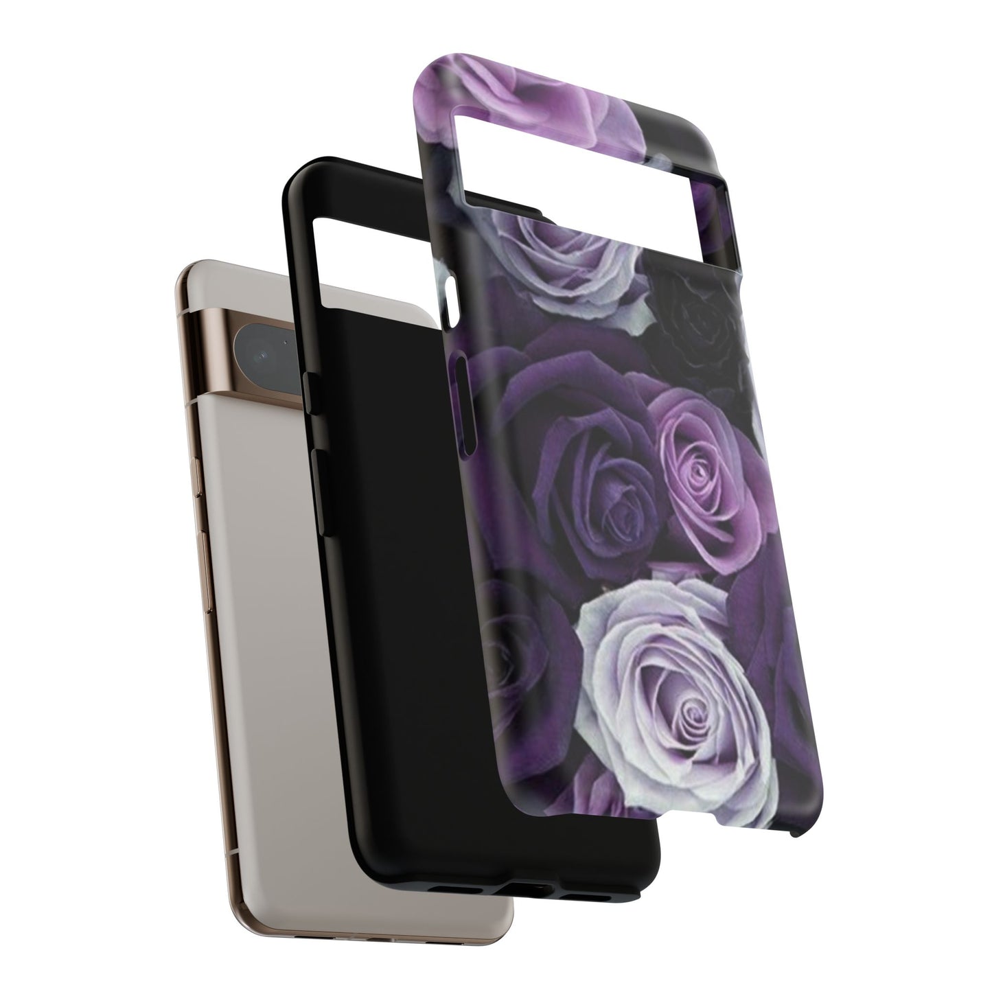 Purple Roses Tough Phone Case