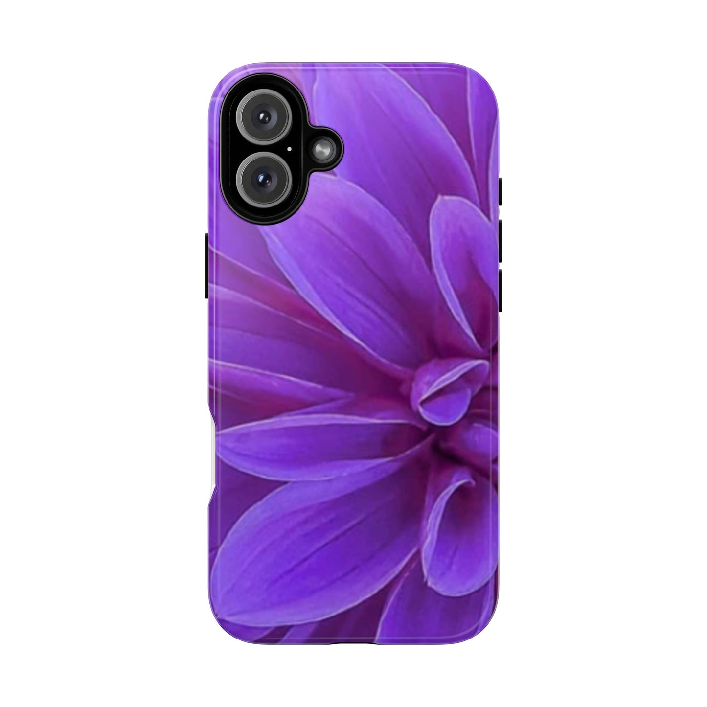 Purple Dahlia Tough Phone Case