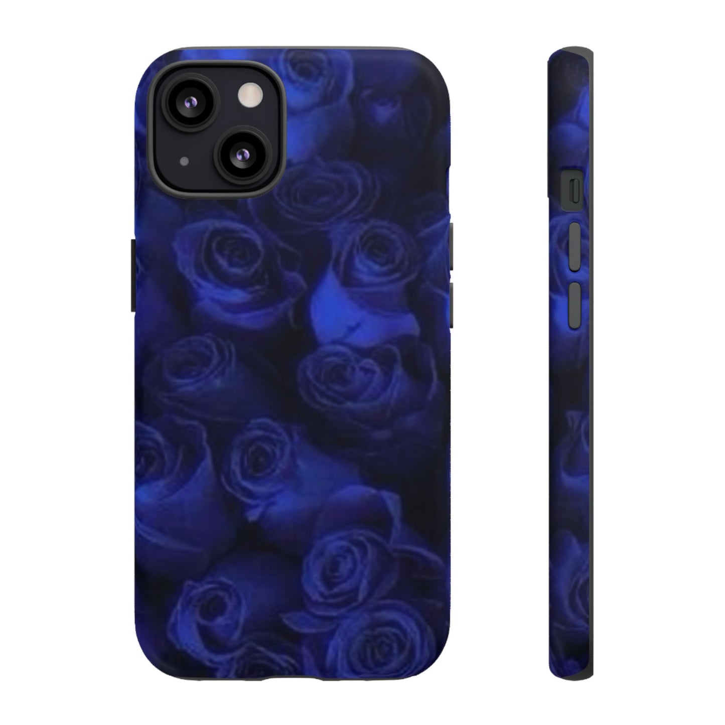 Dark Blue Roses Tough Phone Case