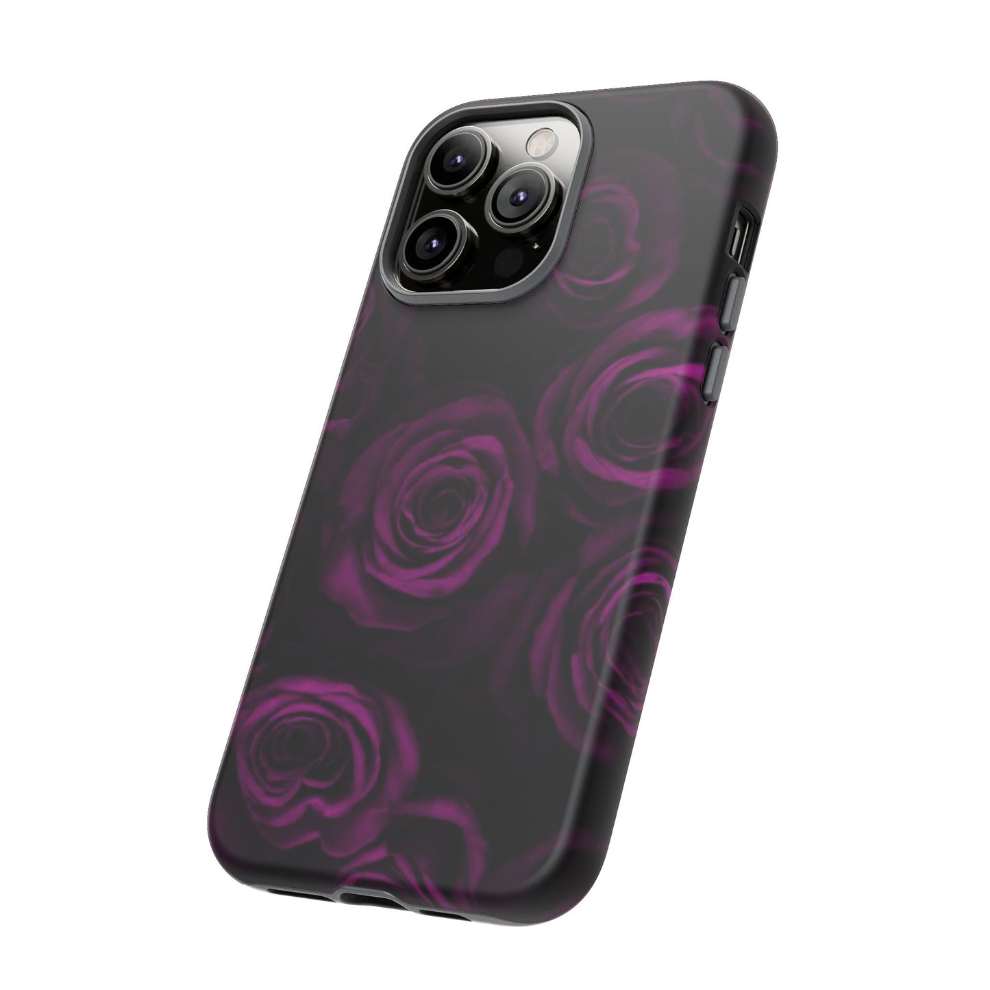 Dark Purple Roses Phone Tough Case