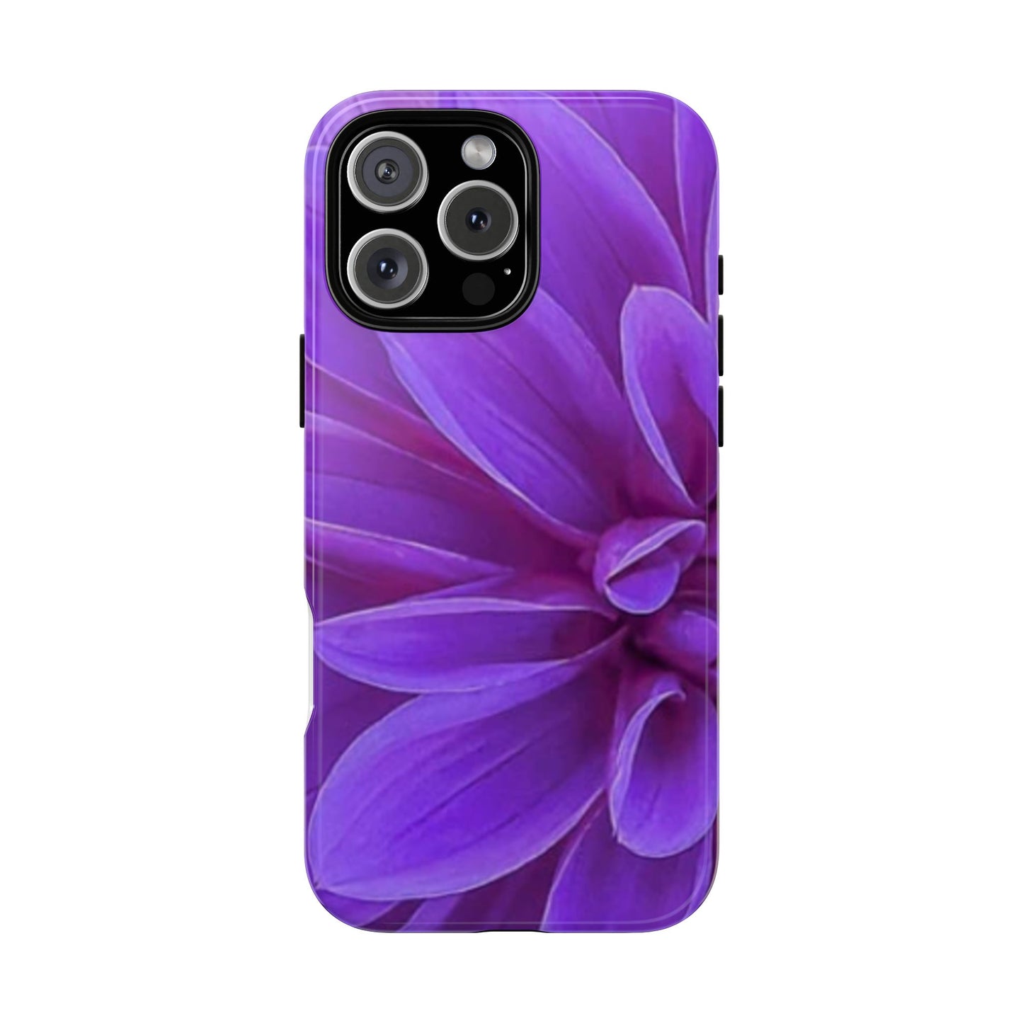 Purple Dahlia Tough Phone Case