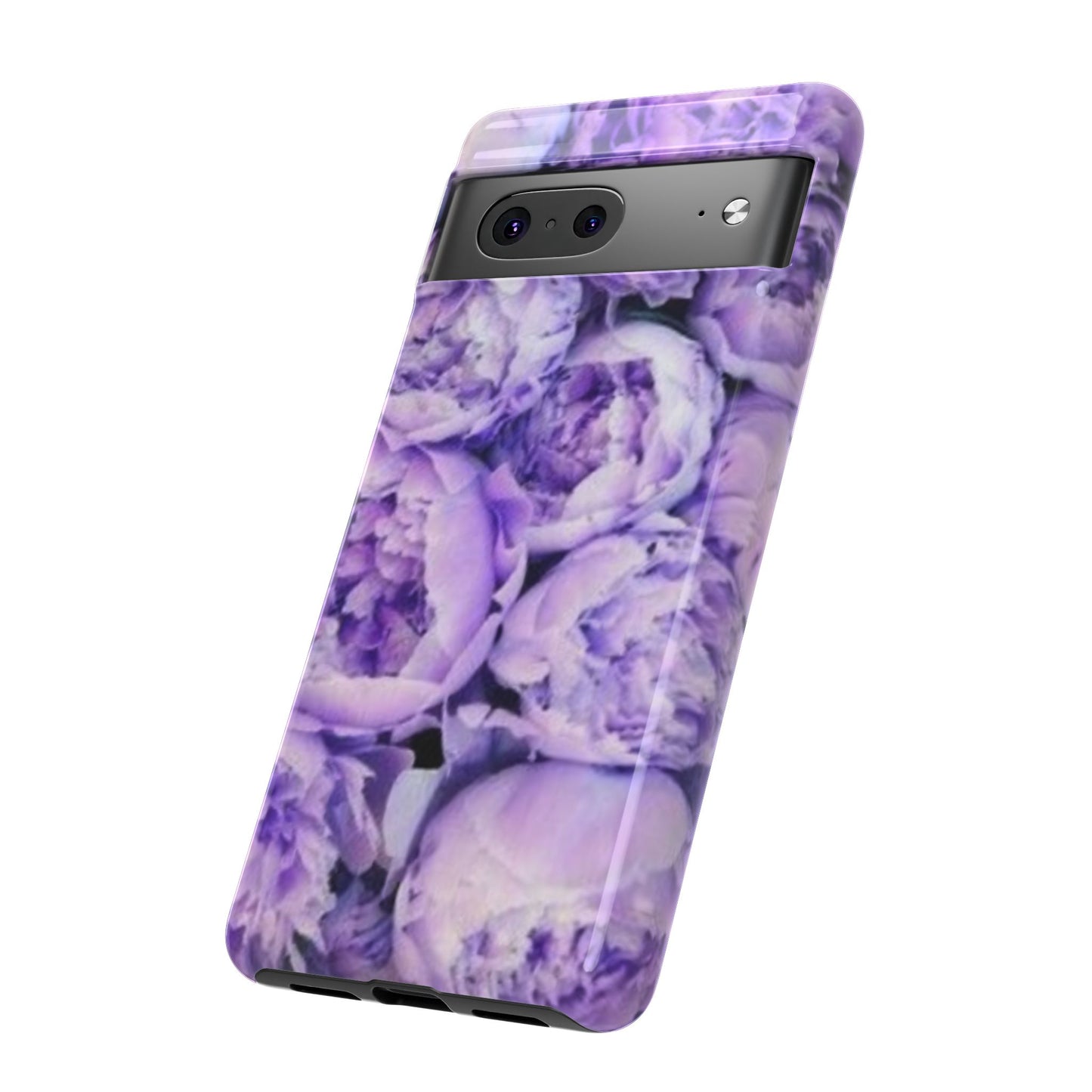 Purple Peony Tough Phone Case