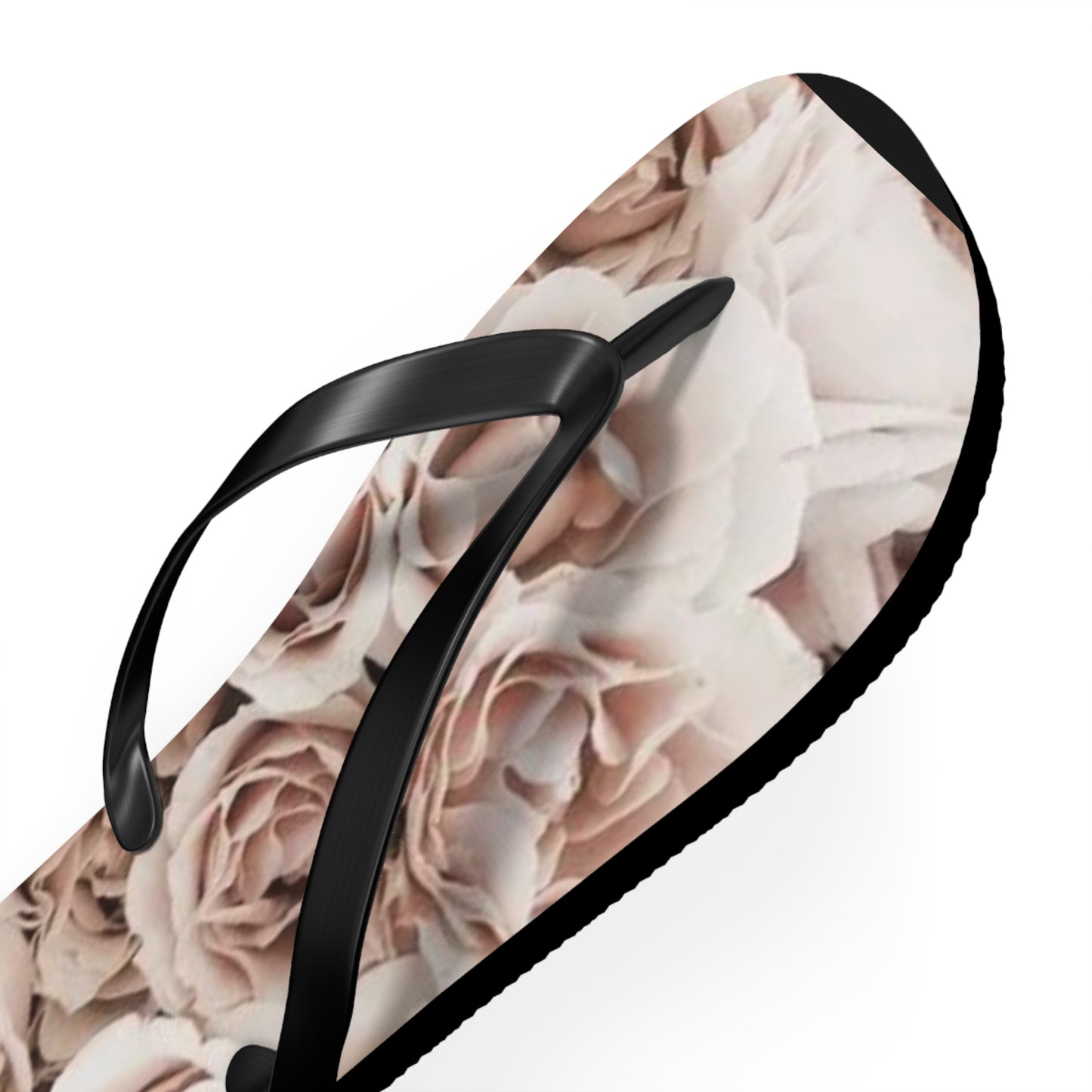 Light Pink Roses Flip Flops