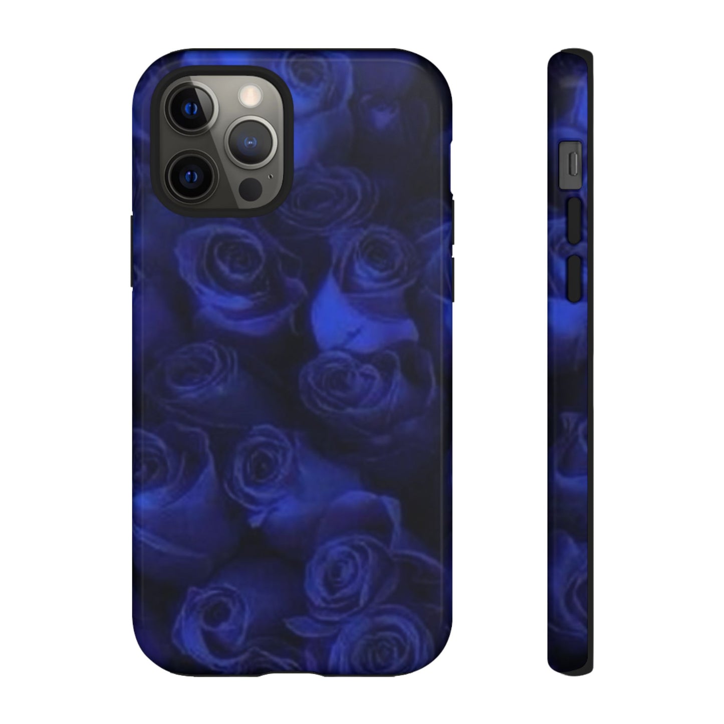 Dark Blue Roses Tough Phone Case