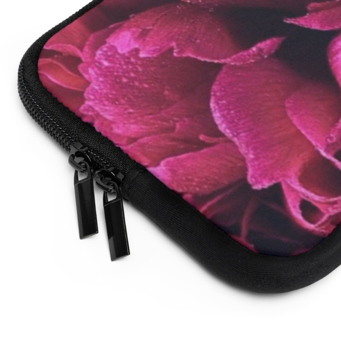 Magenta Floral Laptop Sleeve