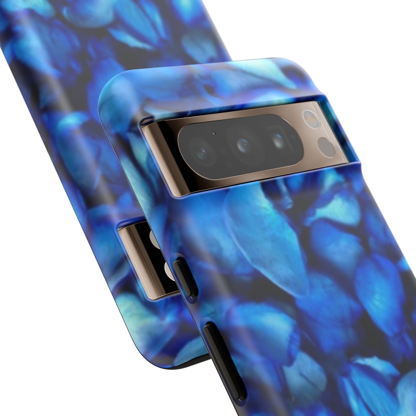 Blue Petals Tough Phone Case