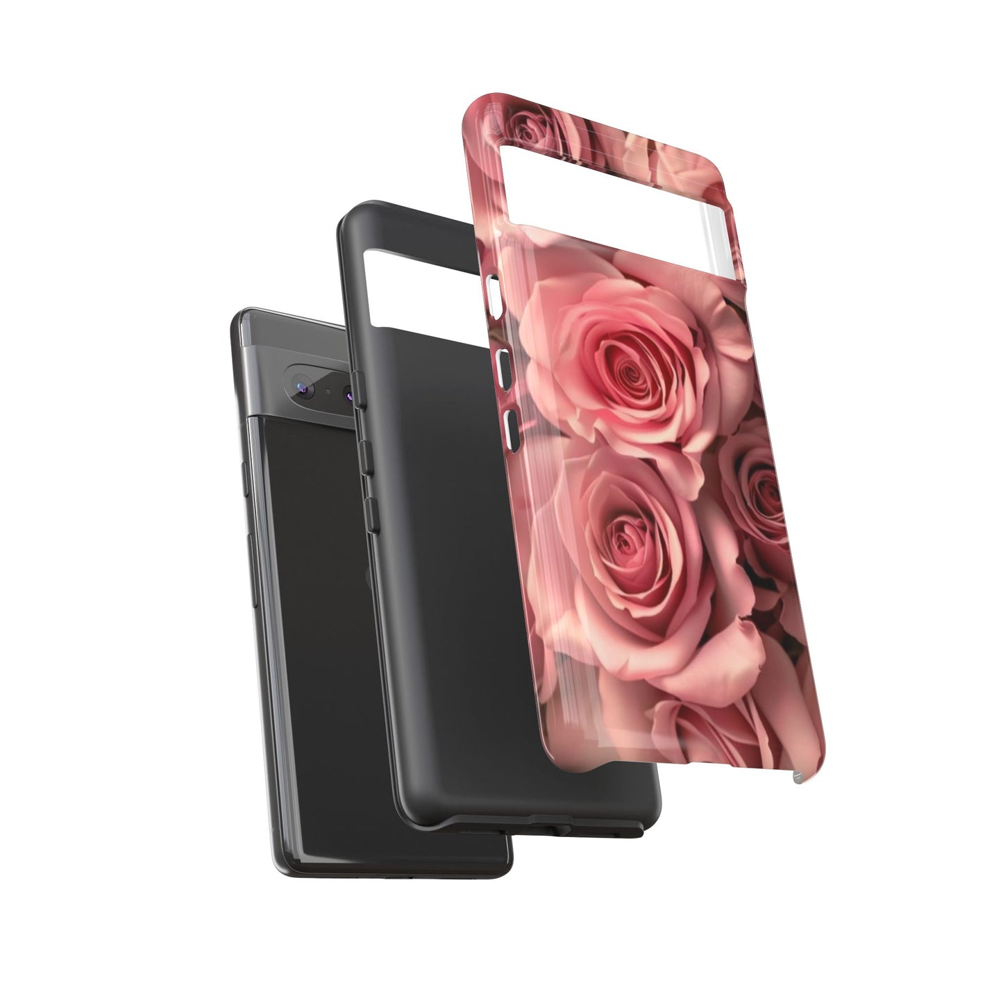 Pink Roses Tough Phone Case