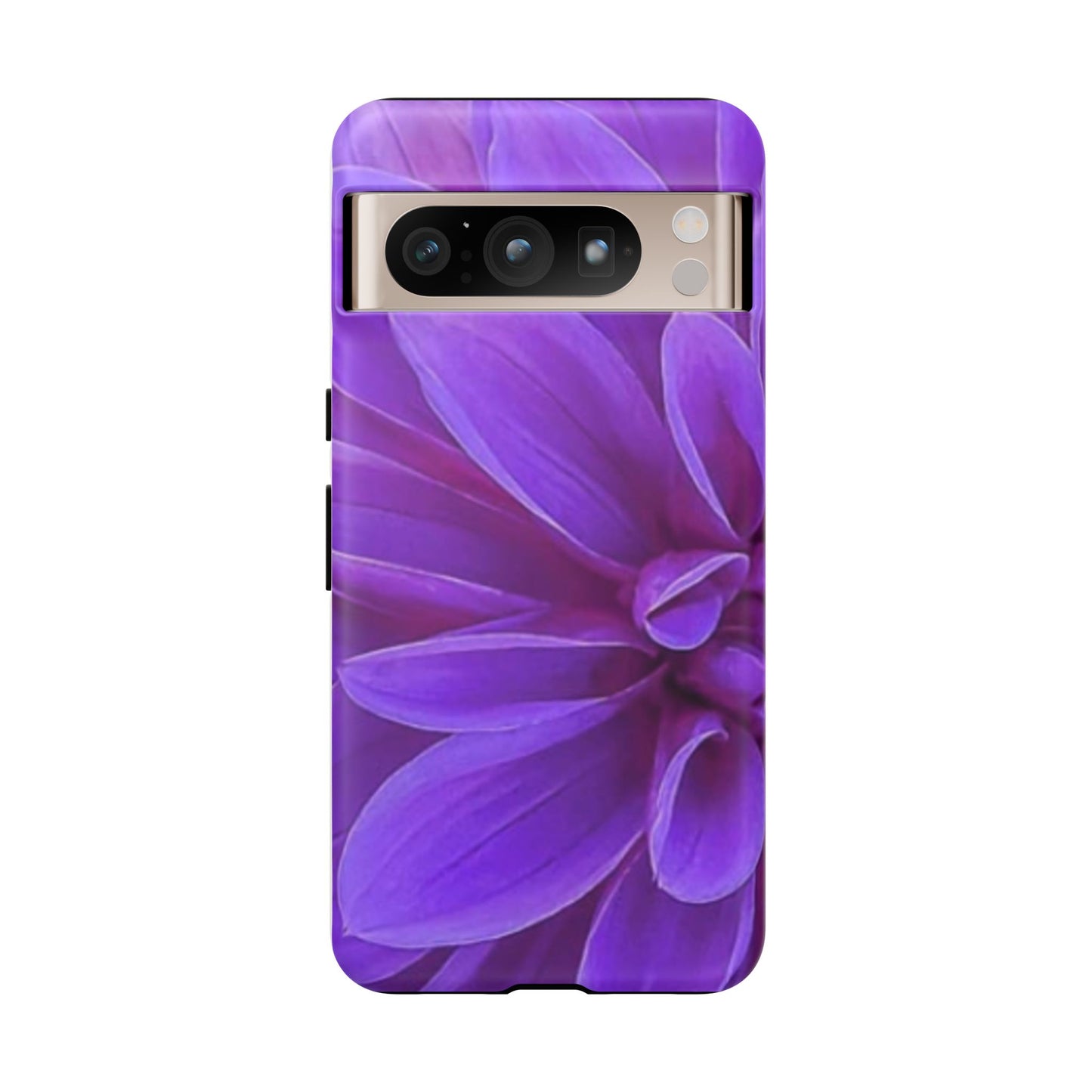 Purple Dahlia Tough Phone Case