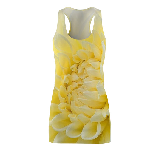 Yellow Dahlia Racerback Dress