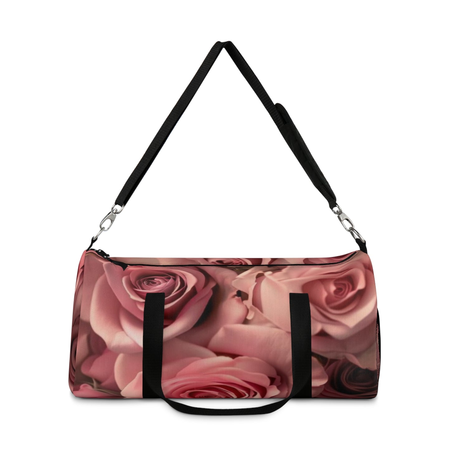 Pink Roses Duffel Bag