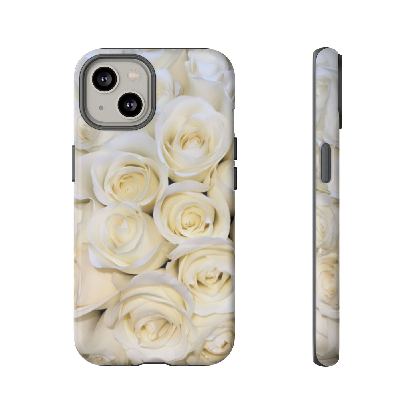 White Roses Tough Phone Case