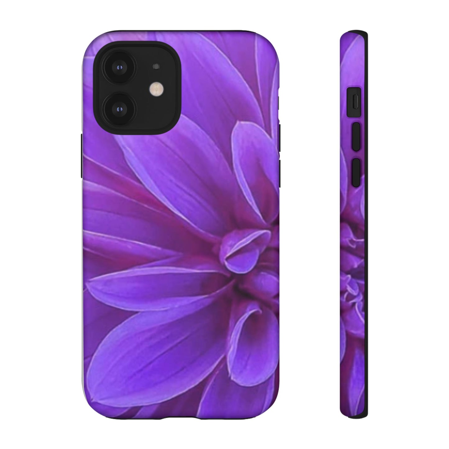 Purple Dahlia Tough Phone Case