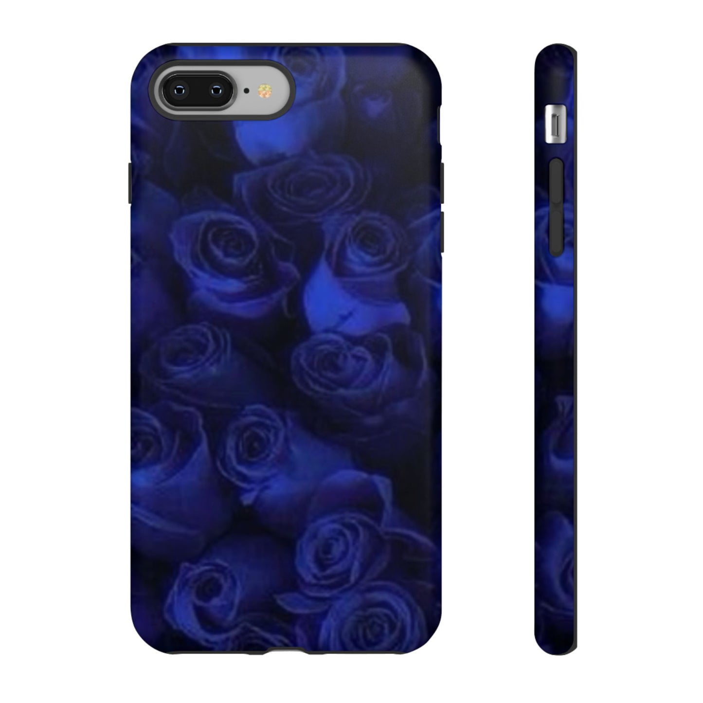 Dark Blue Roses Tough Phone Case