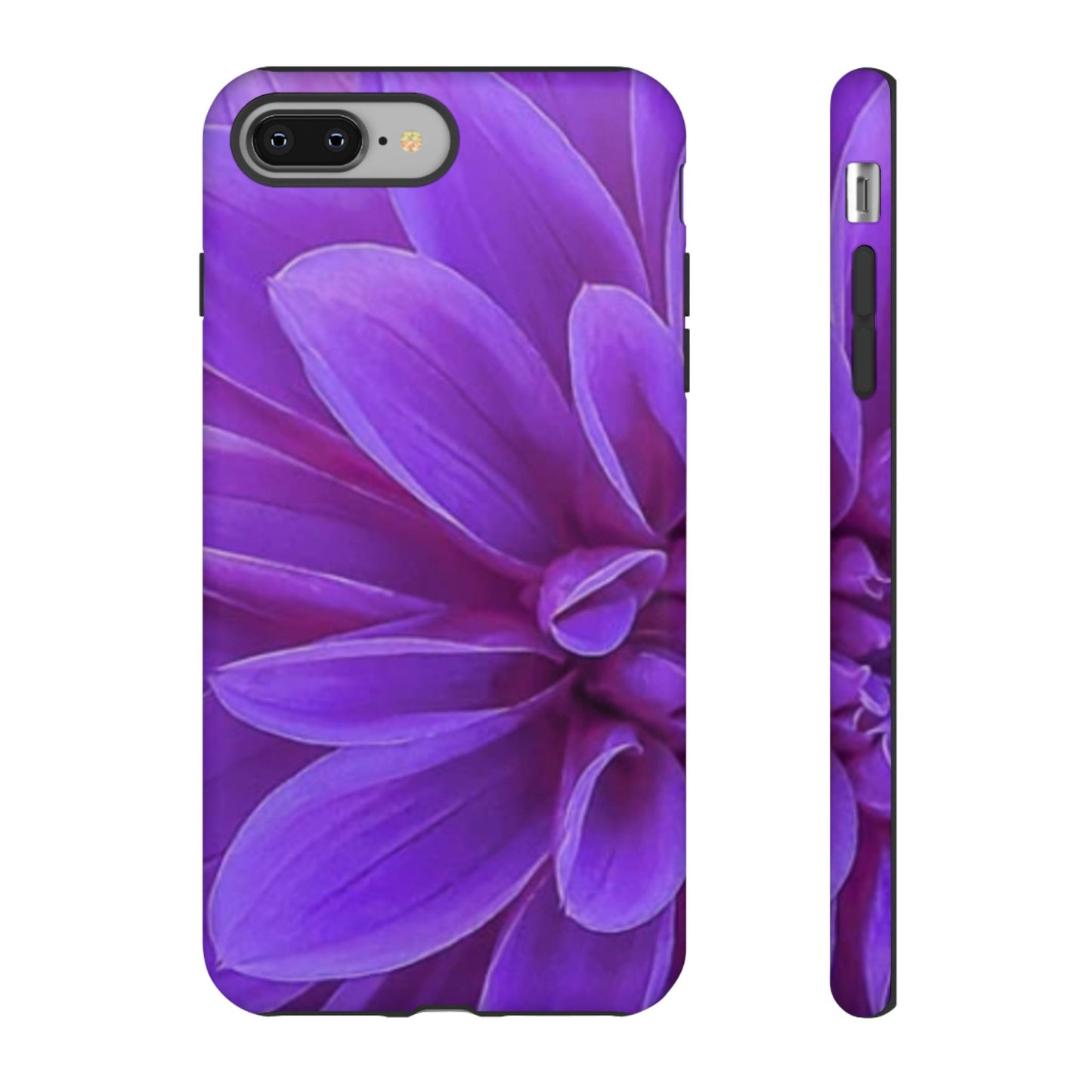 Purple Dahlia Tough Phone Case