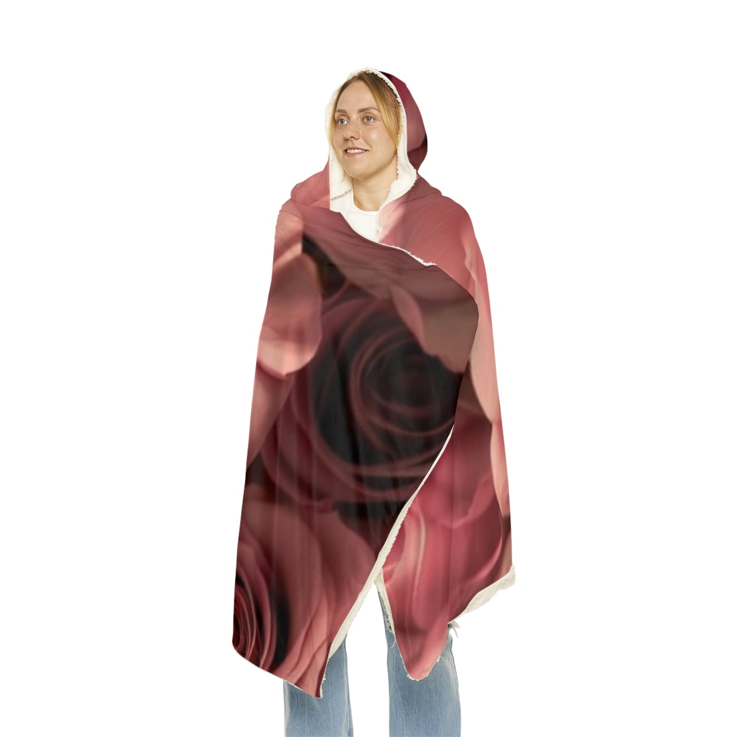 Pink Hood Blanket