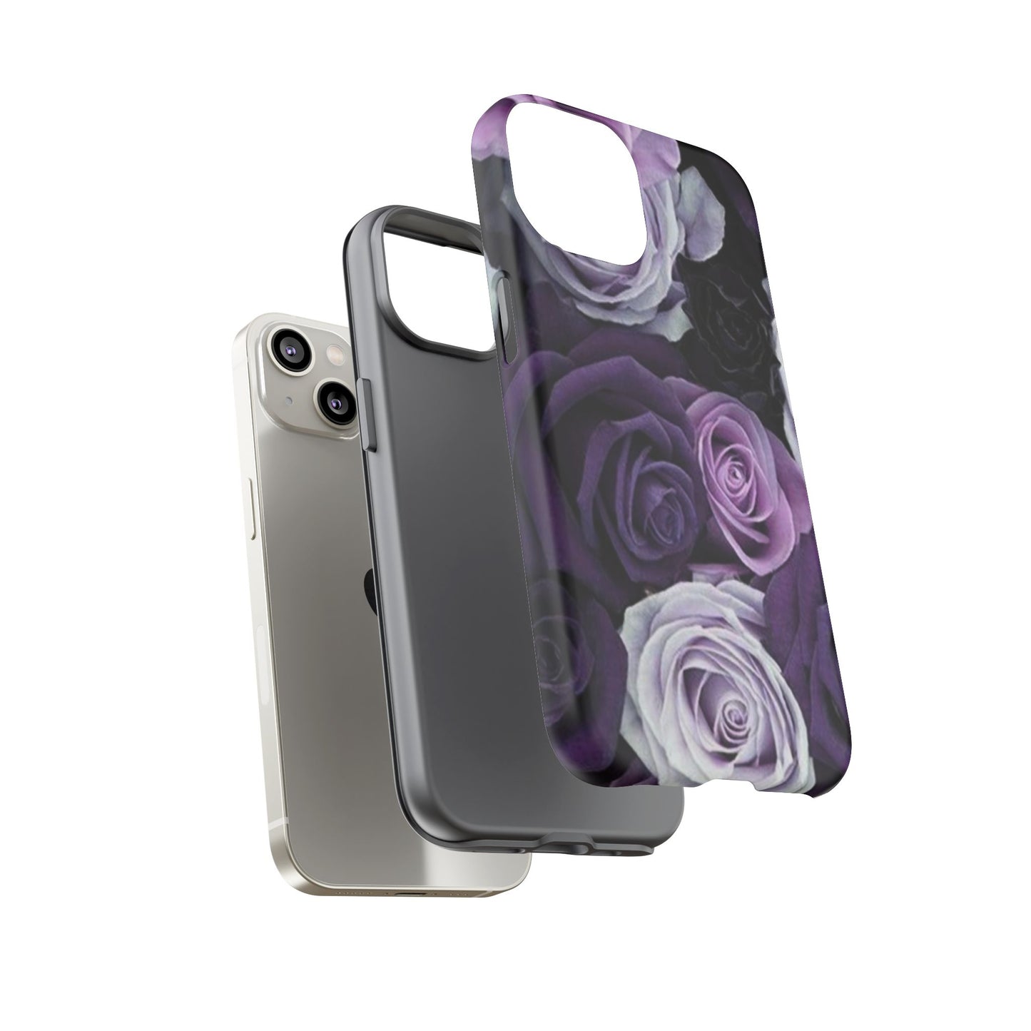 Purple Roses Tough Phone Case