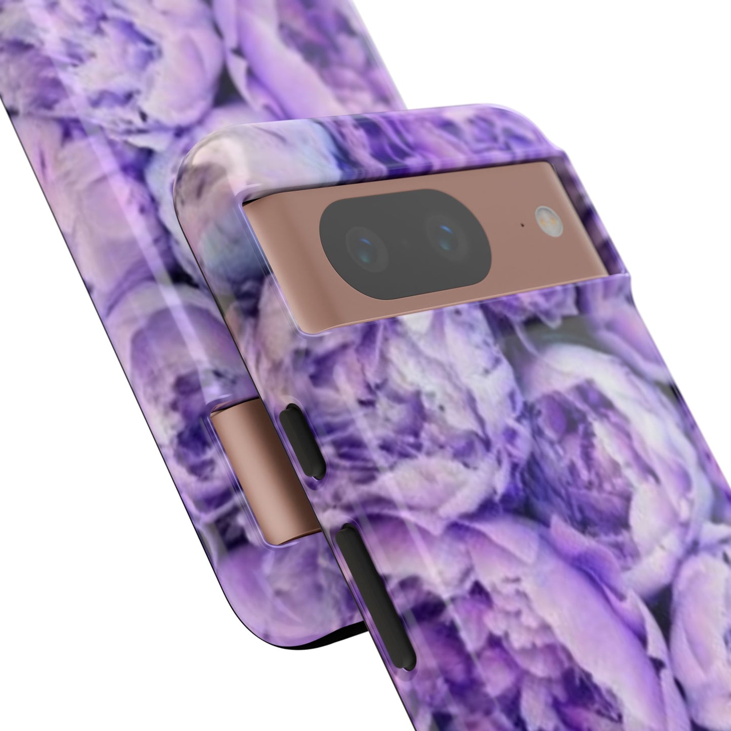 Purple Peony Tough Phone Case