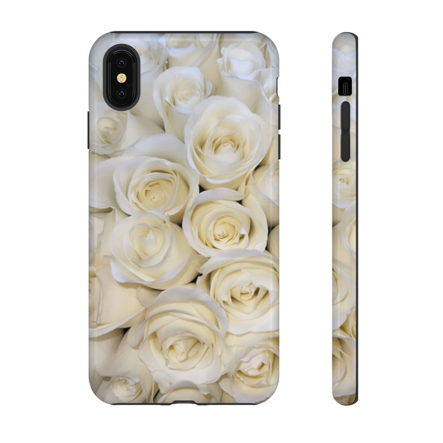 White Roses Tough Phone Case