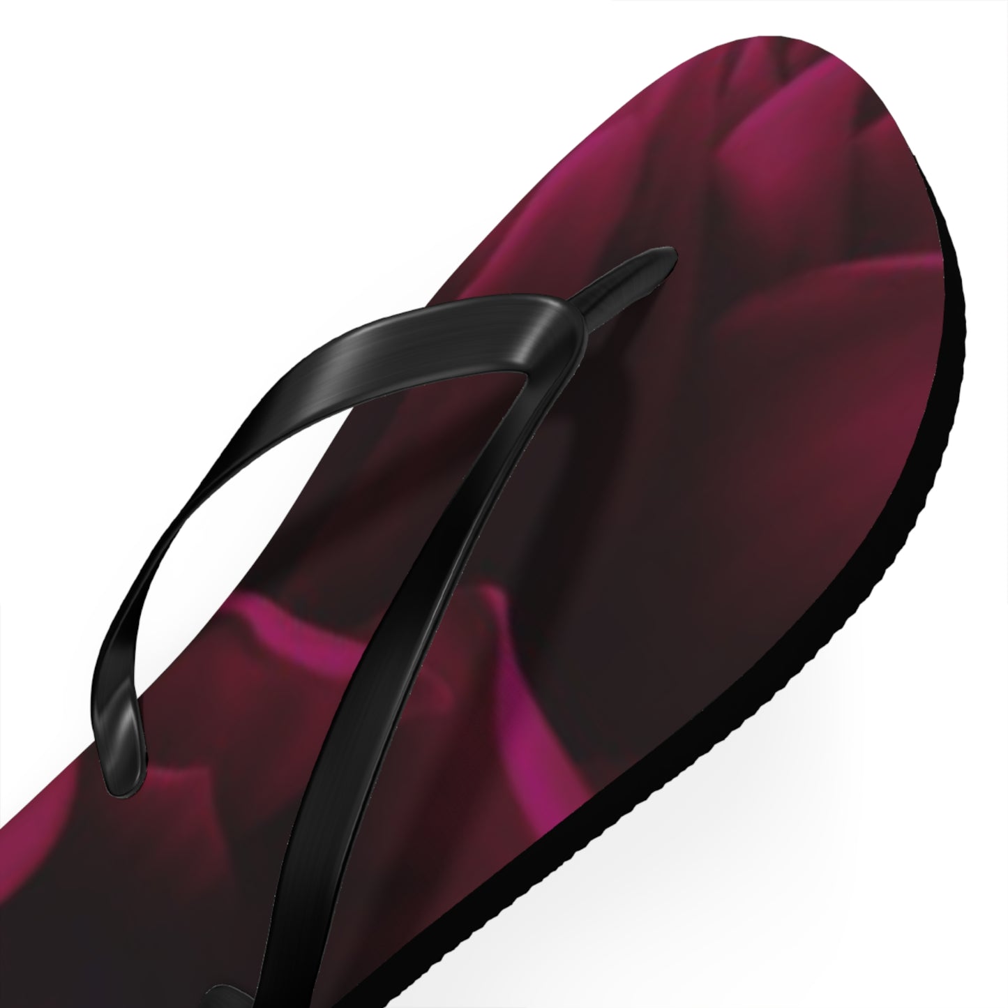 Magenta Dahlia Flip Flops