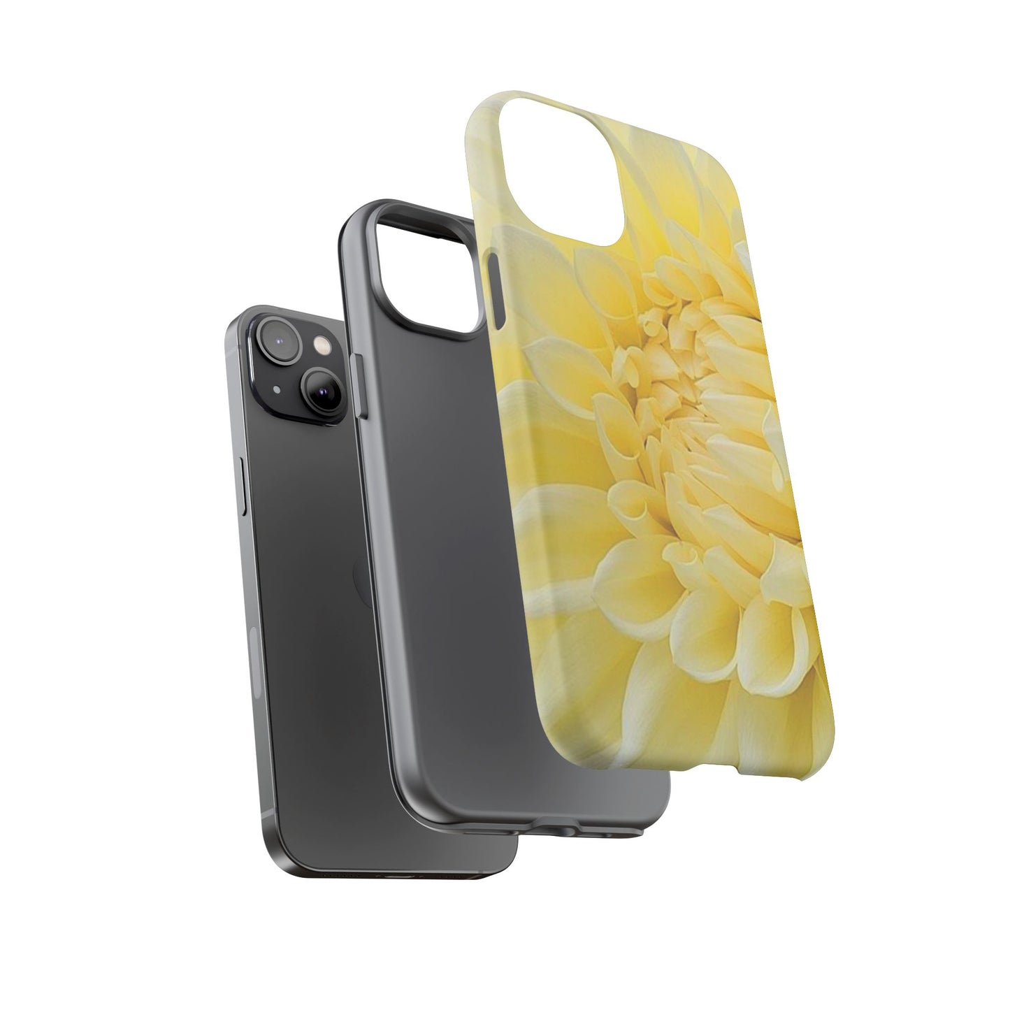 Yellow Dahlia Phone Tough Case