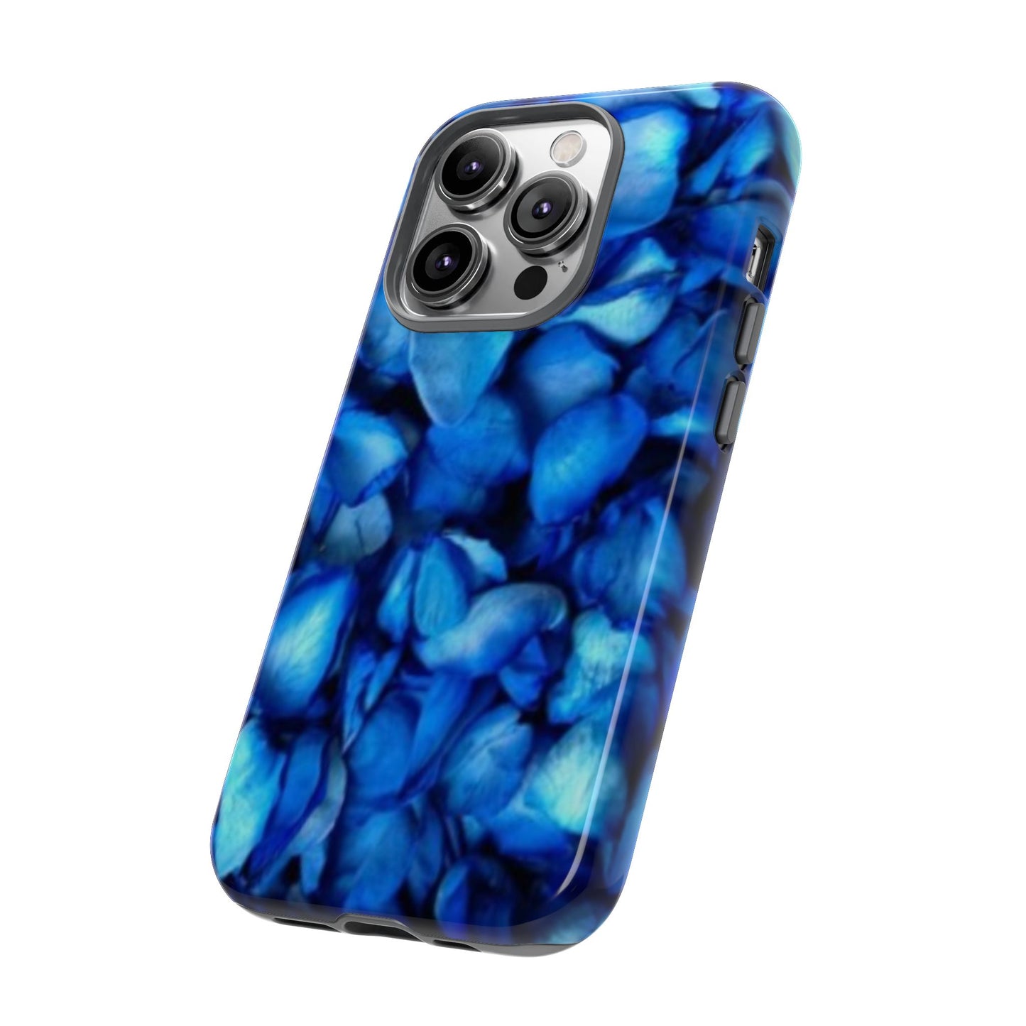 Blue Petals Tough Phone Case