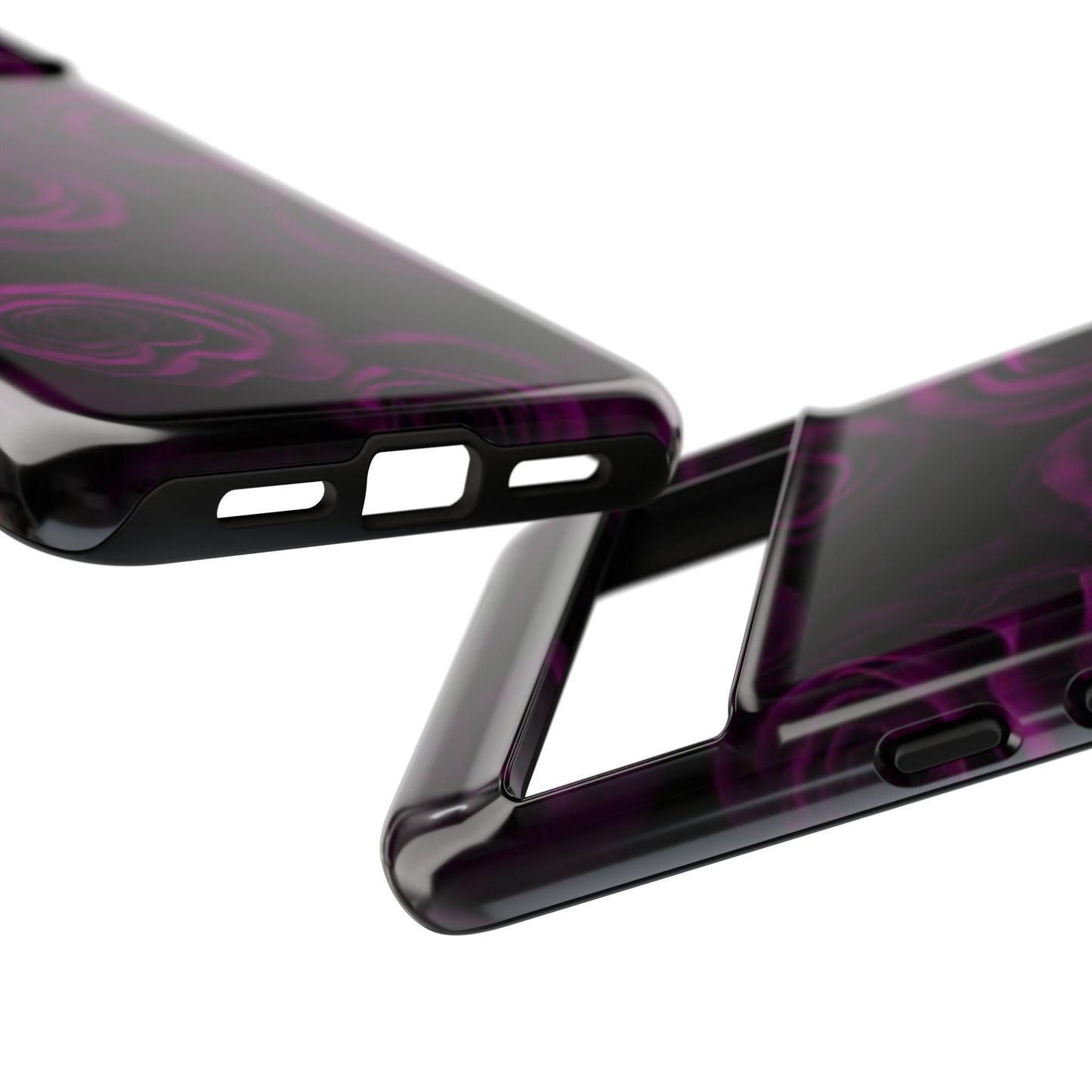 Dark Purple Roses Phone Tough Case