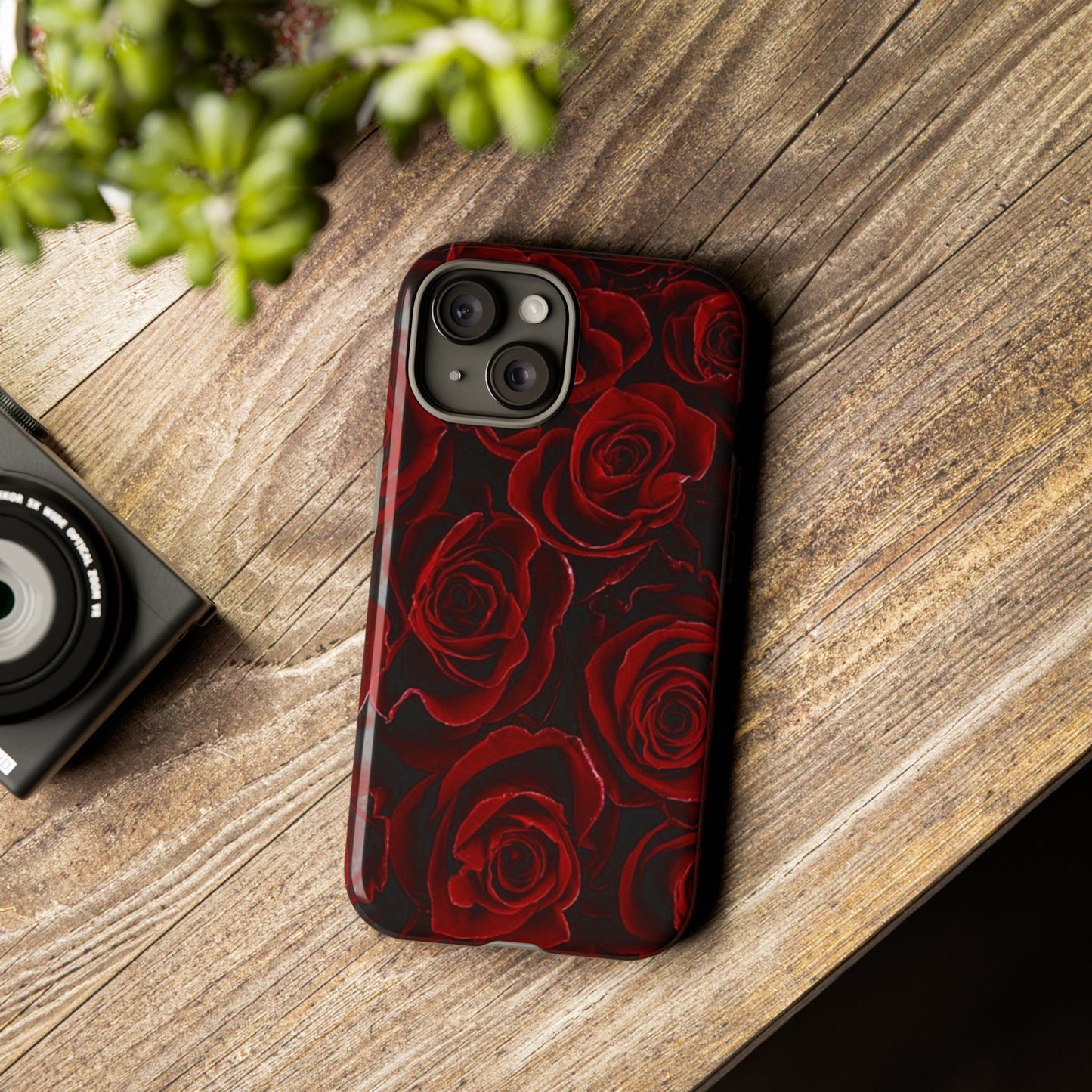 Red Roses Tough Phone Case