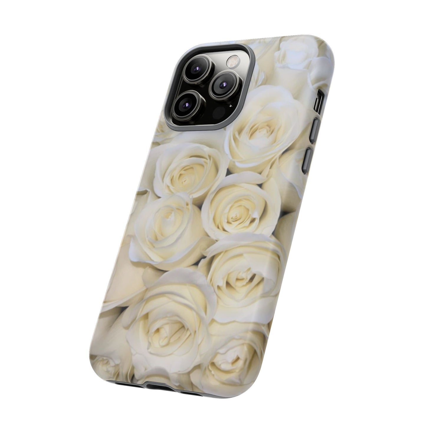 White Roses Tough Phone Case