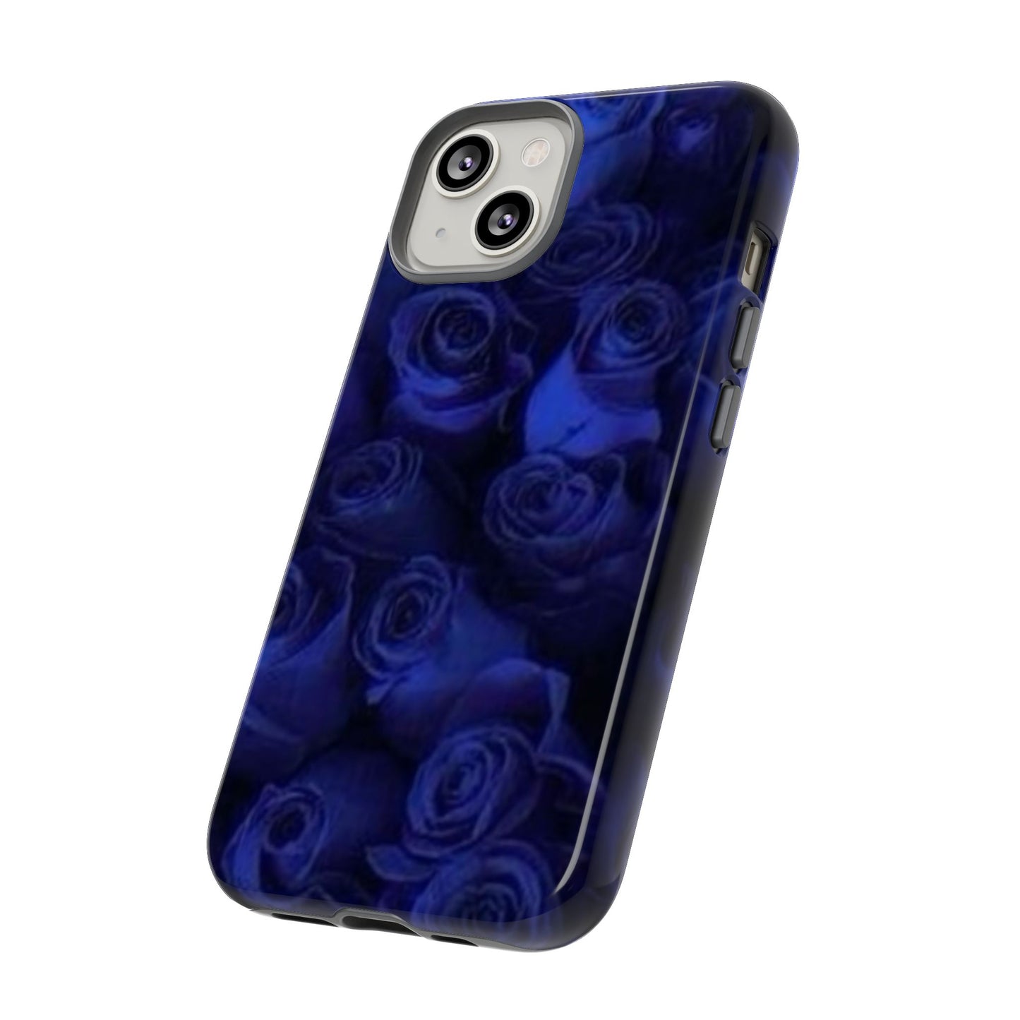 Dark Blue Roses Tough Phone Case