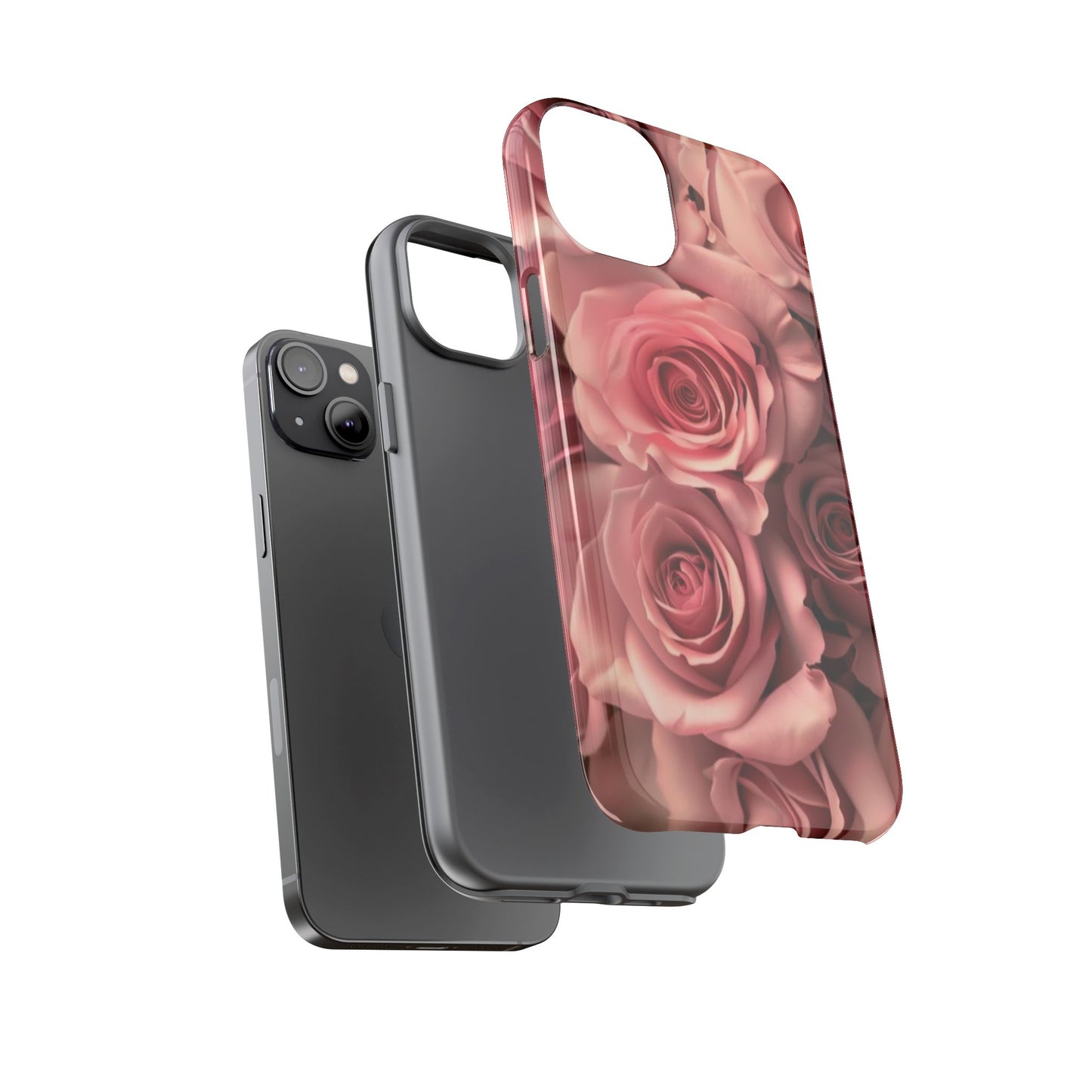 Pink Roses Tough Phone Case