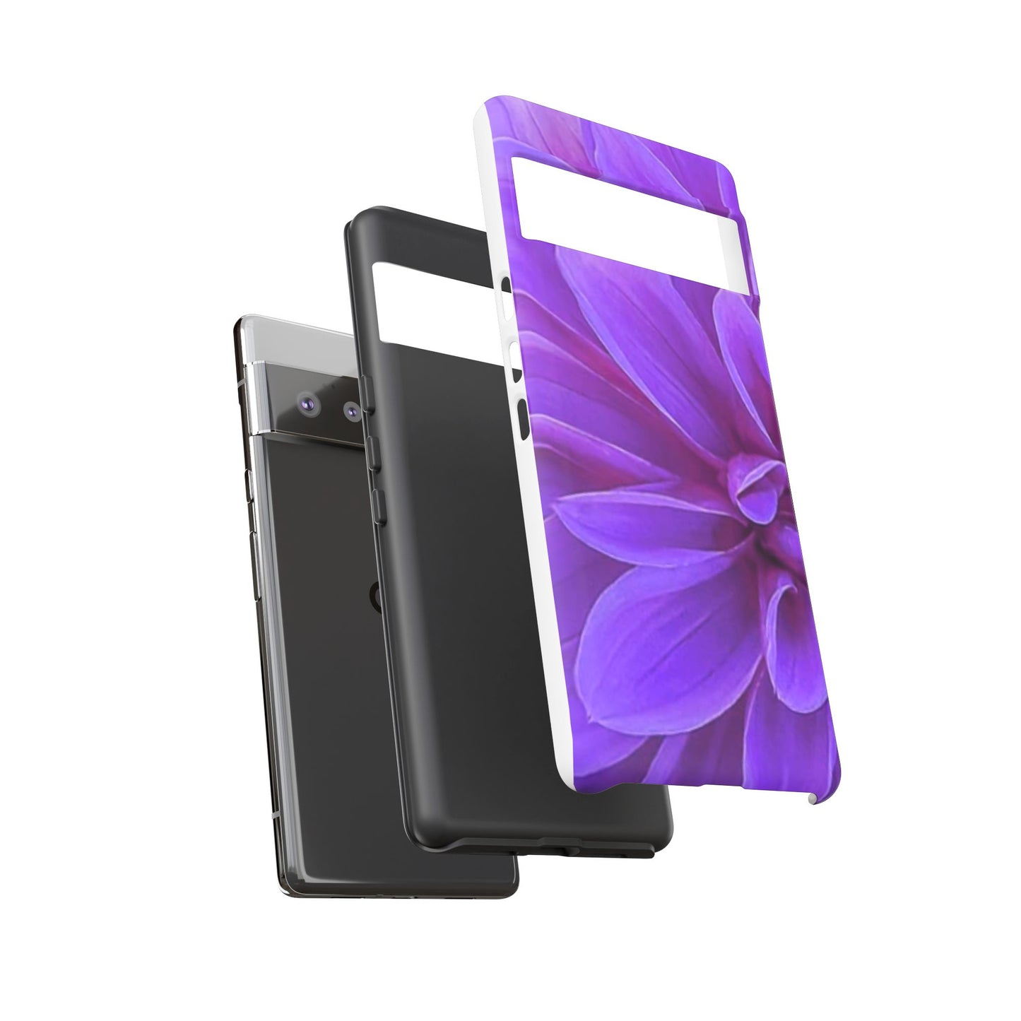 Purple Dahlia Tough Phone Case